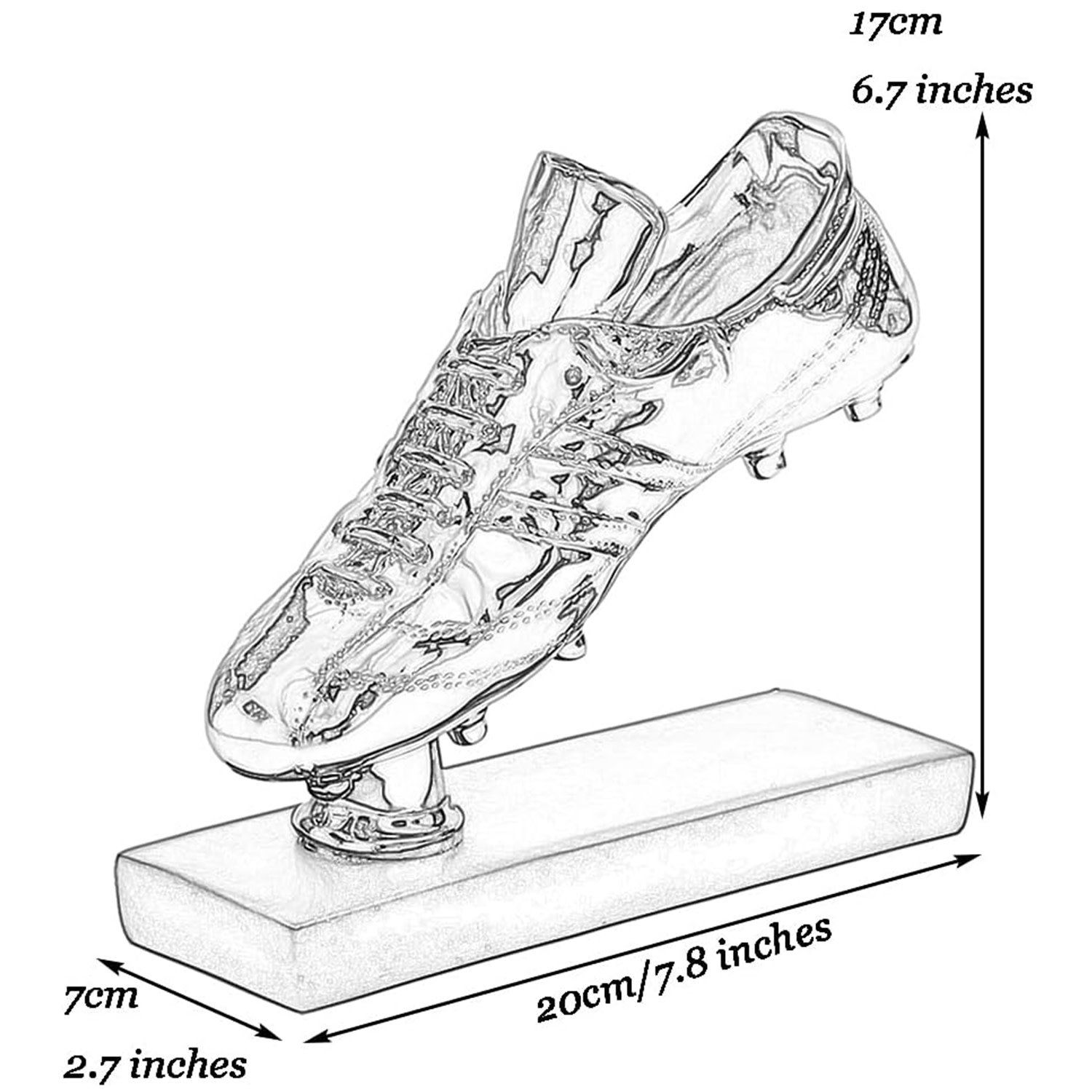 GOLDEN BOOT TROPHY SMALL