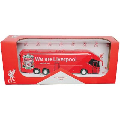 LIVERPOOL FC MINIATURE TEAM BUS