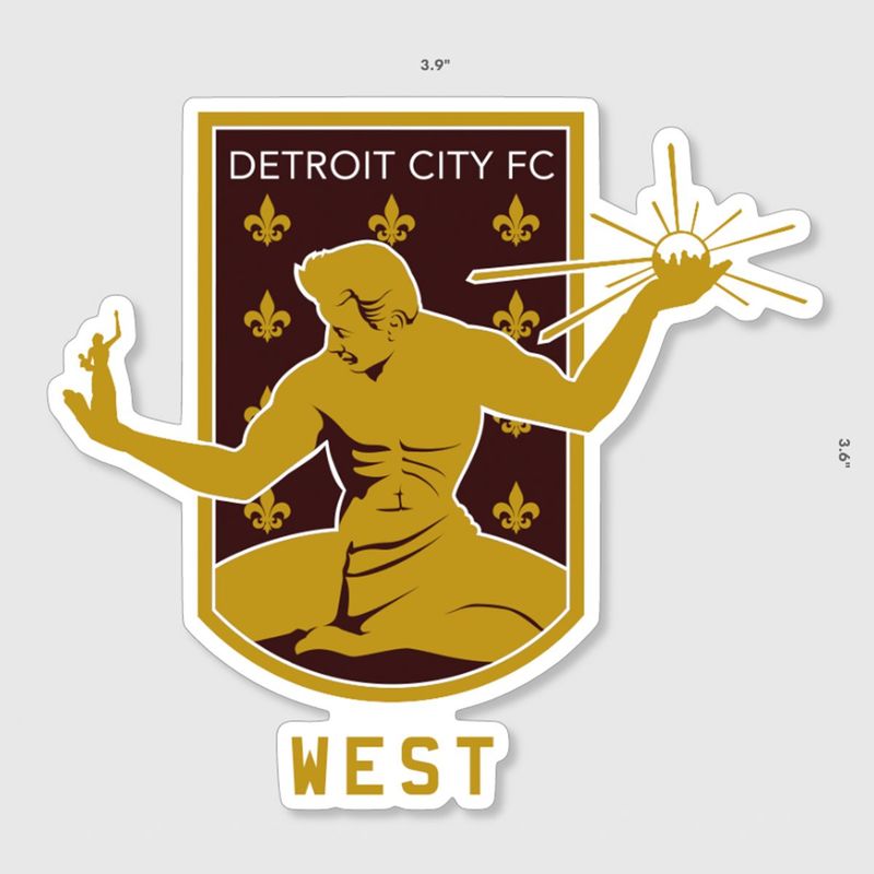 DCFC WEST CAR DECAL