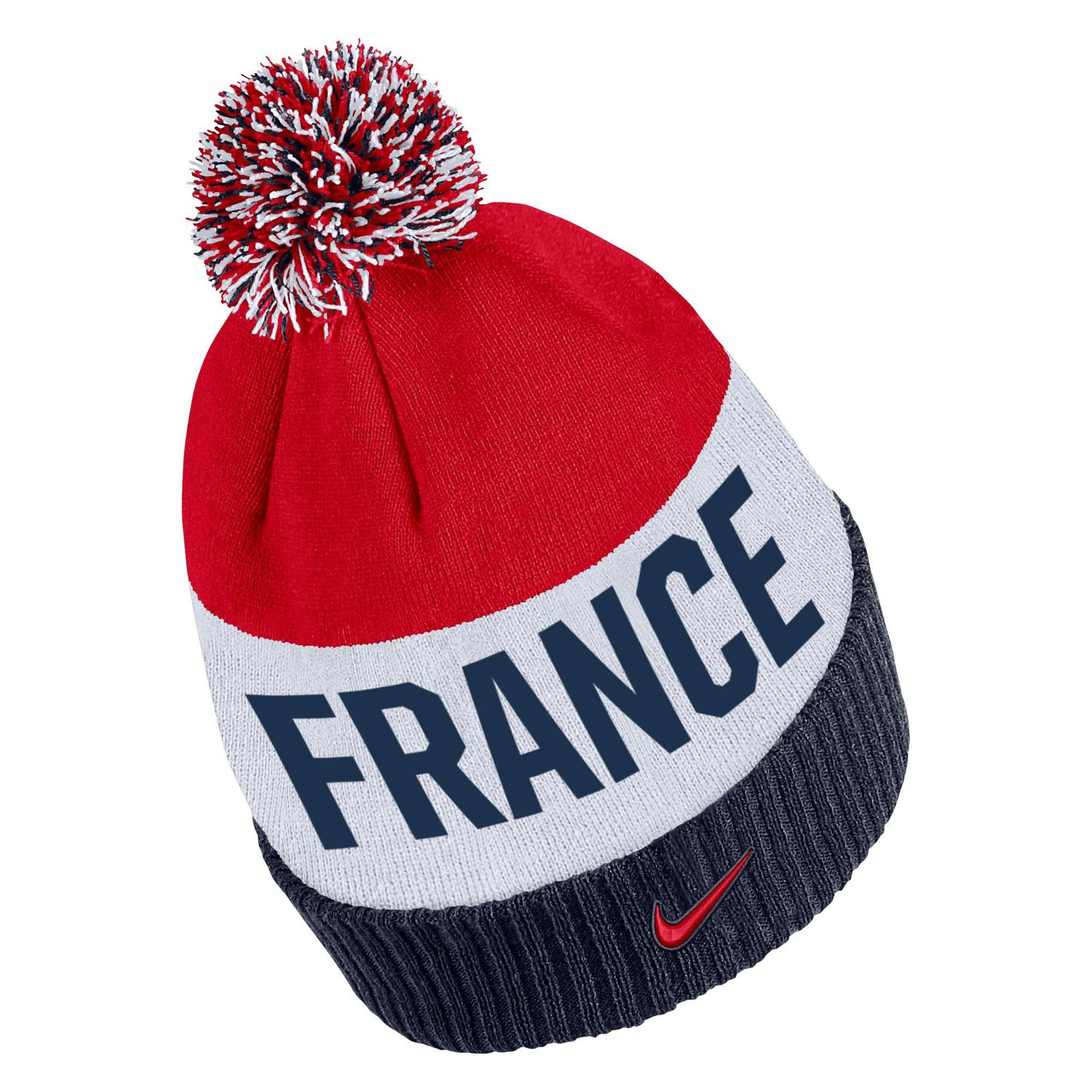 FRANCE 2022 CLASSIC STRIPED BEANIE (RED/NAVY)