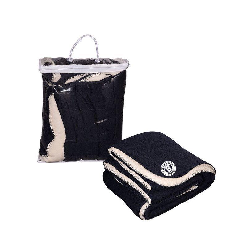 SALEM HS 2024: Thick Needle Sherpa Blanket (NAVY)