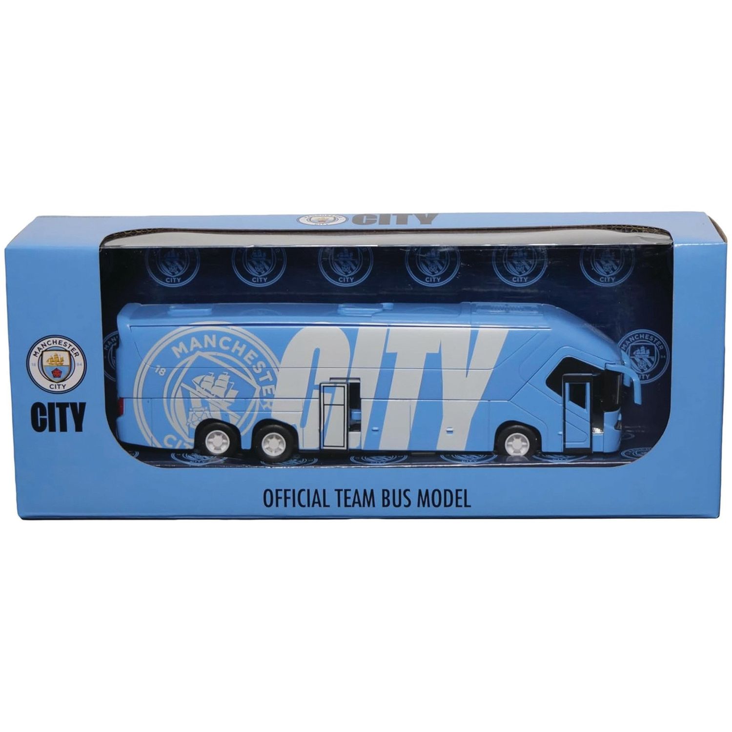 MANCHESTER CITY MINIATURE TEAM BUS