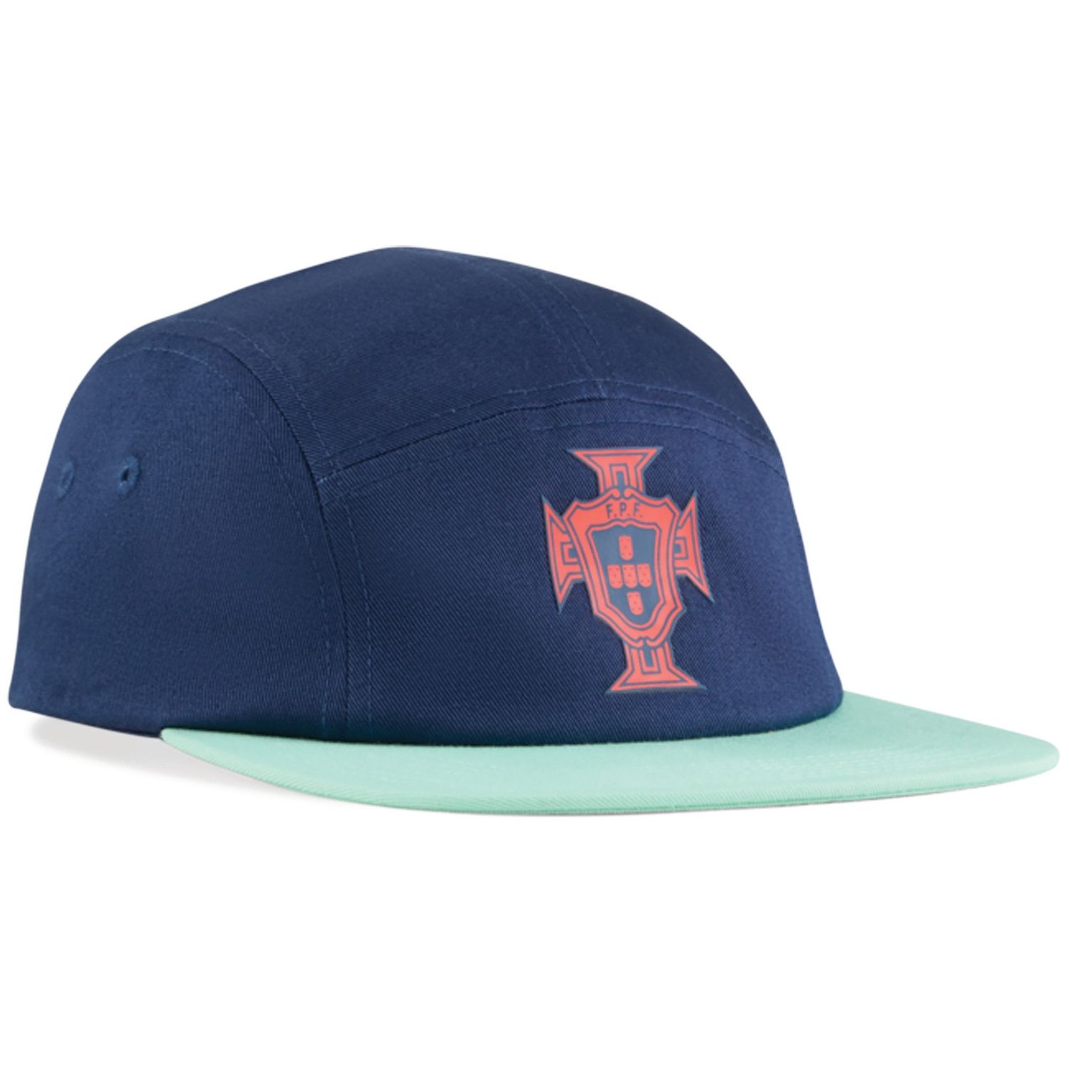 PORTUGAL 5 PANEL CAP (NAVY)