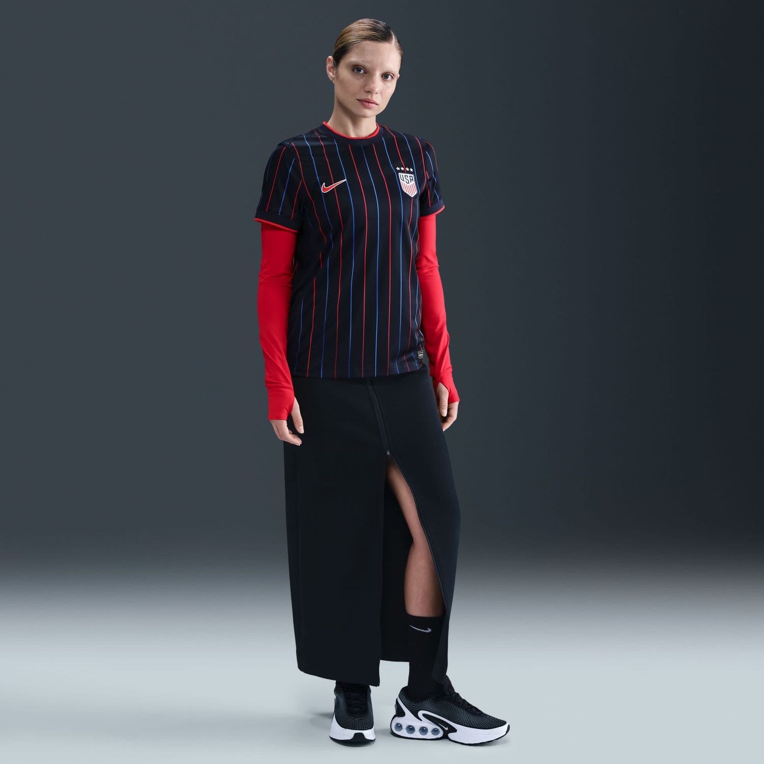 USA USWNT 2025 AWAY JERSEY WOMEN (NAVY)