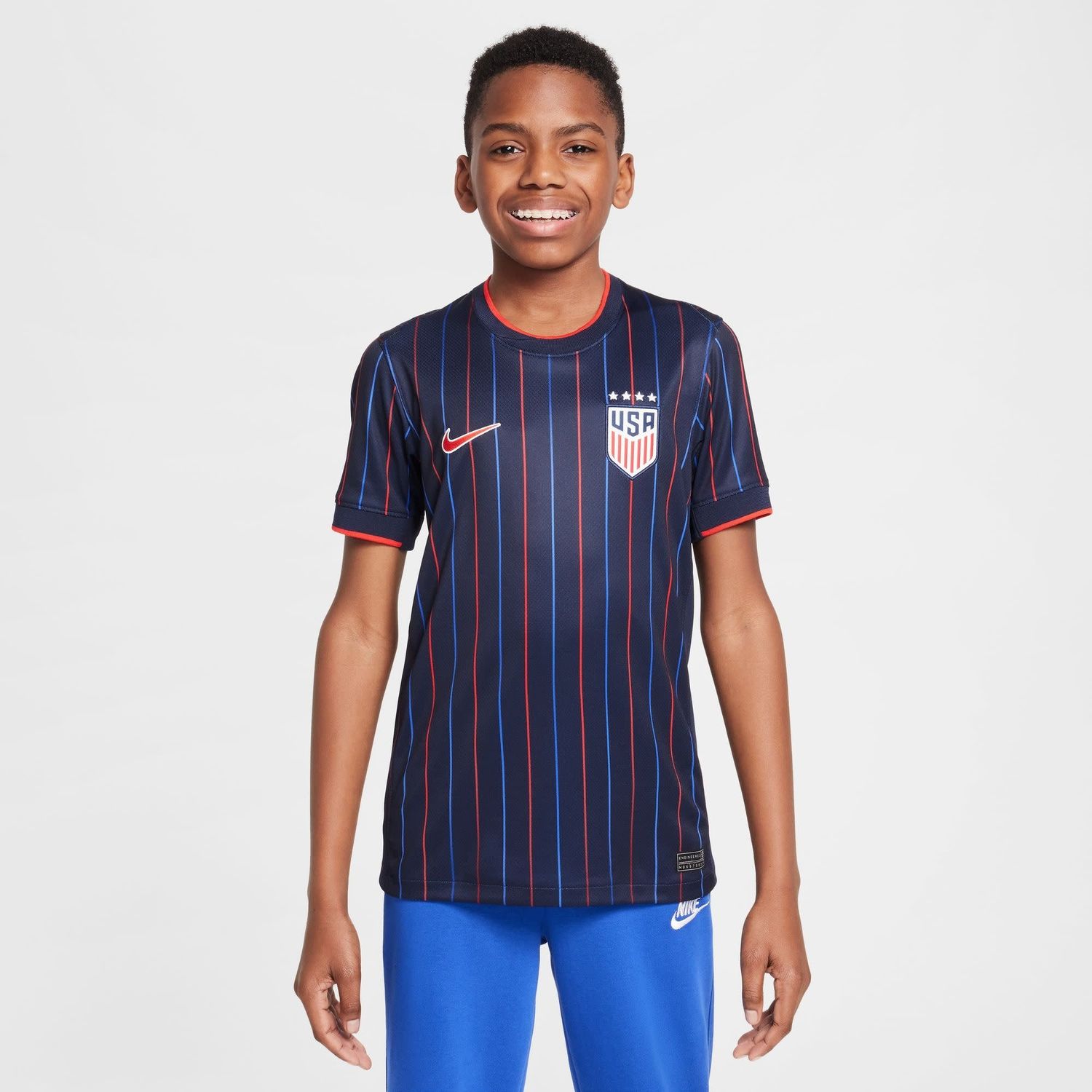 USA USWNT 2025 AWAY JERSEY YOUTH (NAVY)