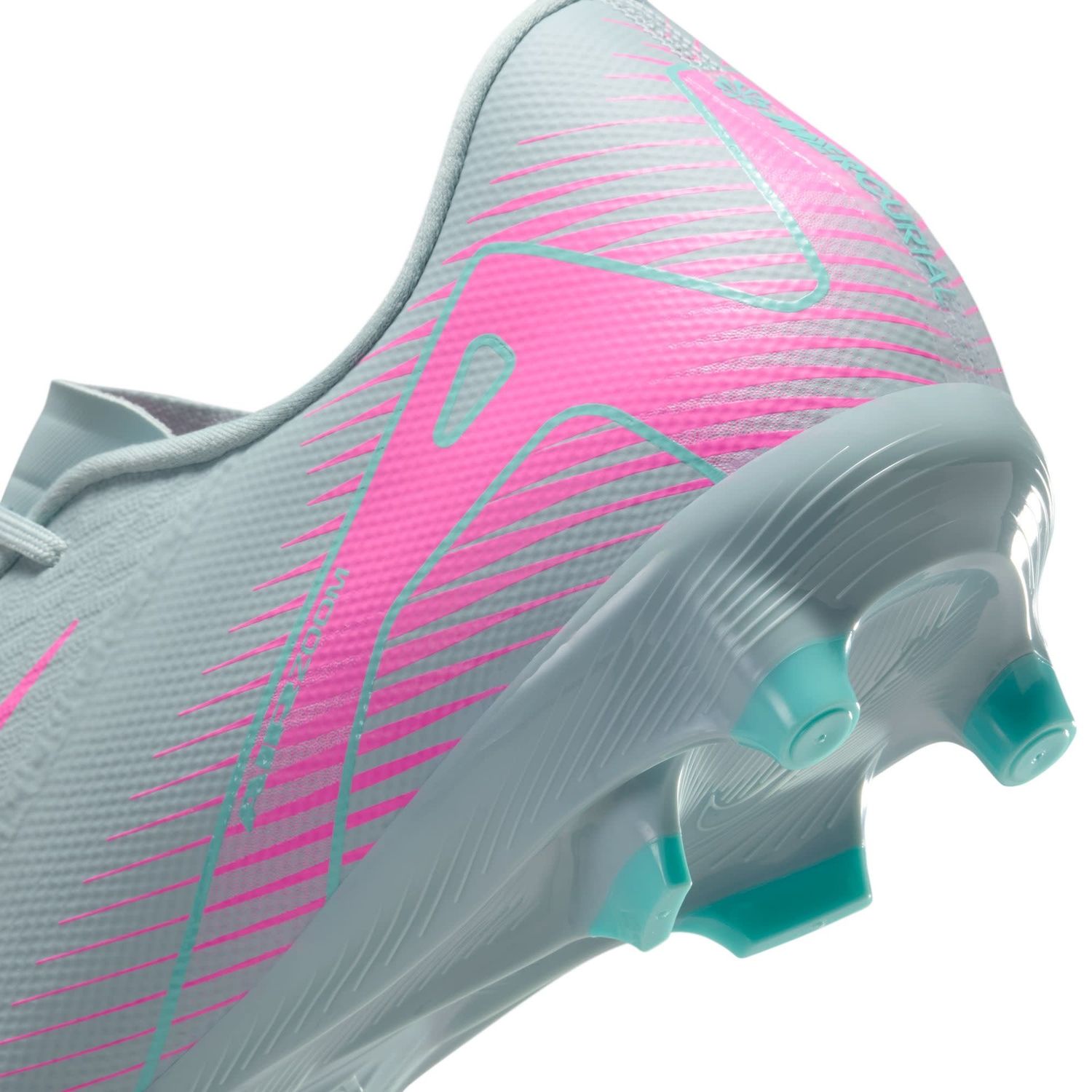 ZOOM MERCURIAL VAPOR 16 ACADEMY FG/MG (GRAY/PINK)