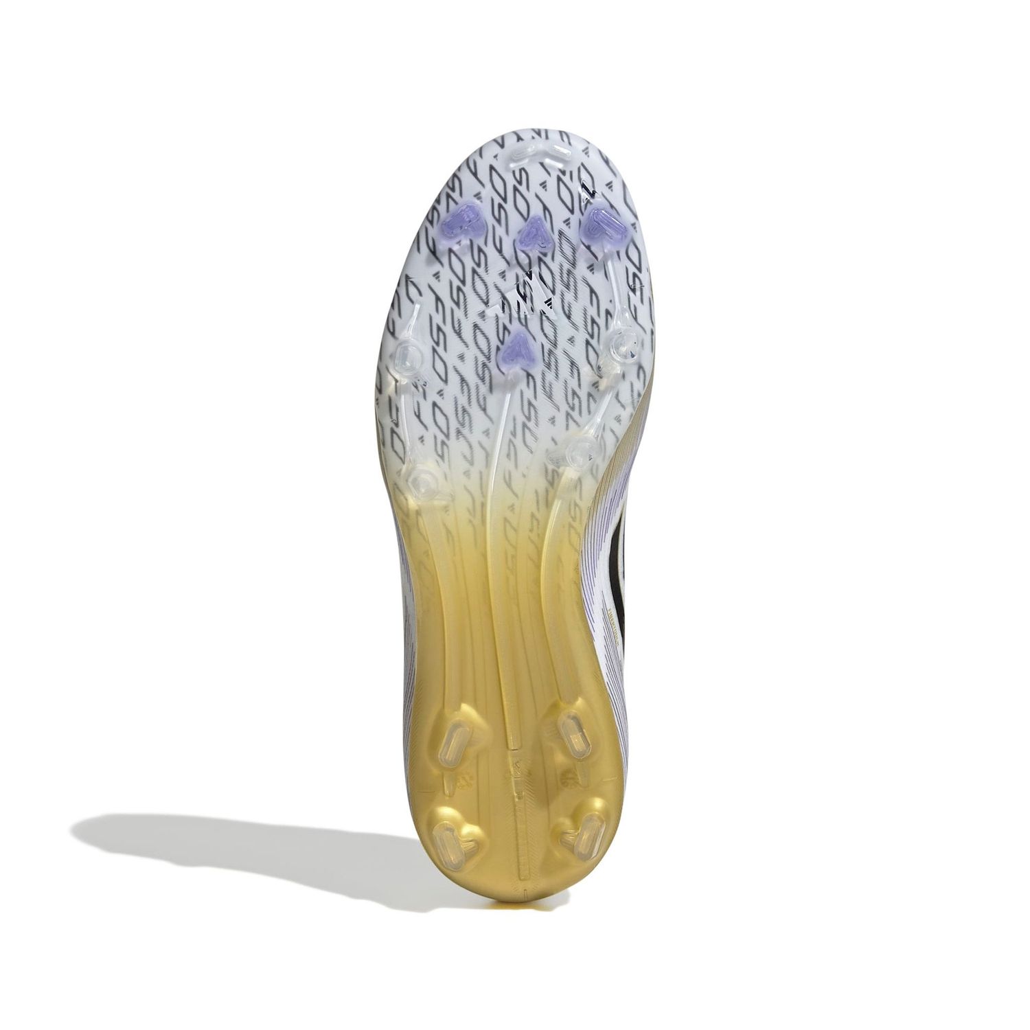 F50 ELITE FG JR (WHITE/BLACK/GOLD)