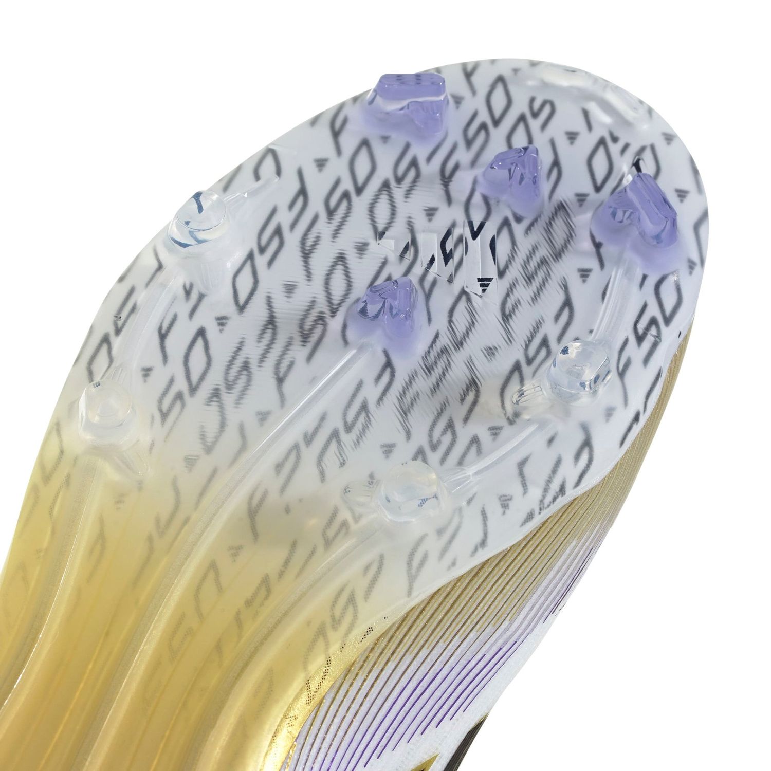 F50 ELITE FG JR (WHITE/BLACK/GOLD)