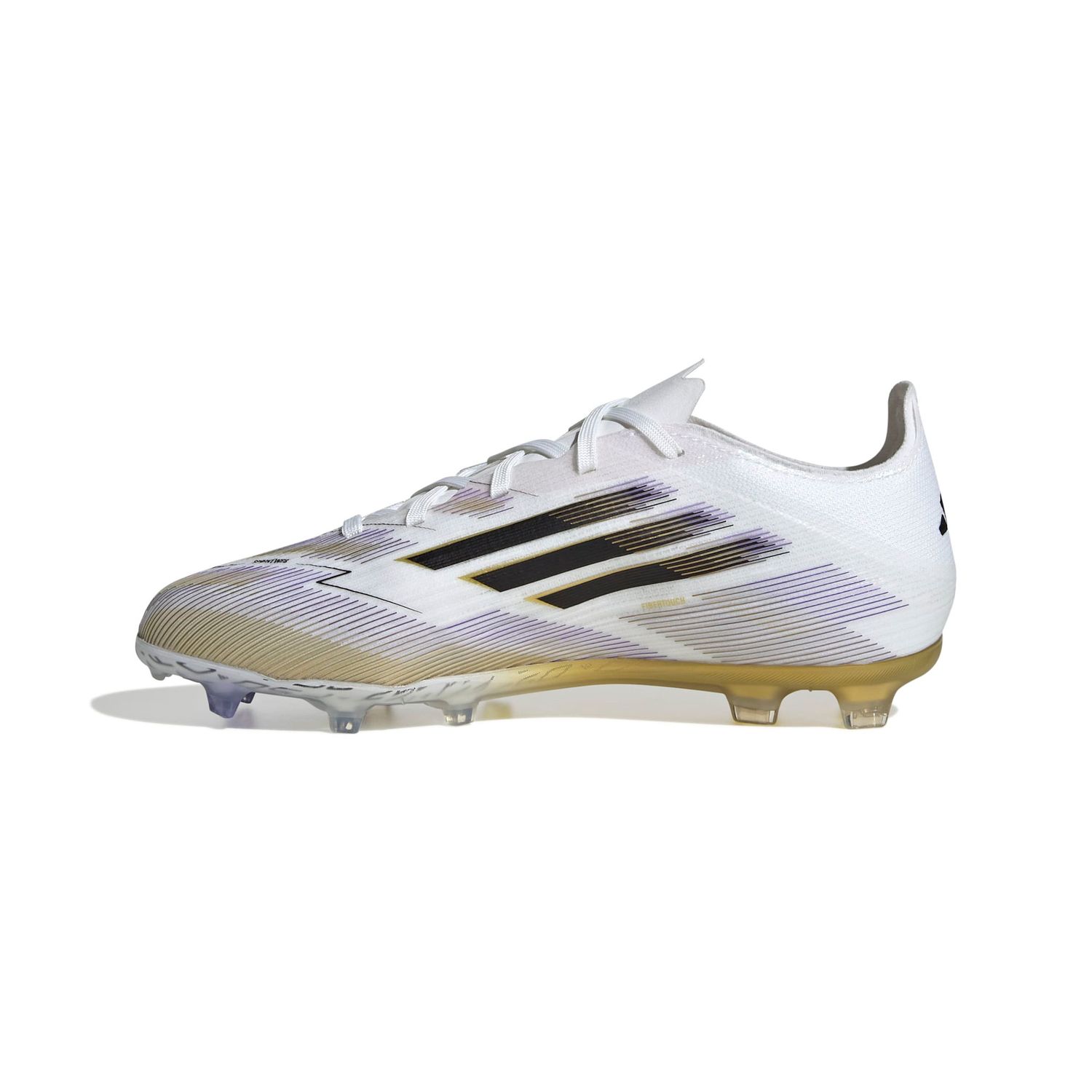 F50 ELITE FG JR (WHITE/BLACK/GOLD)