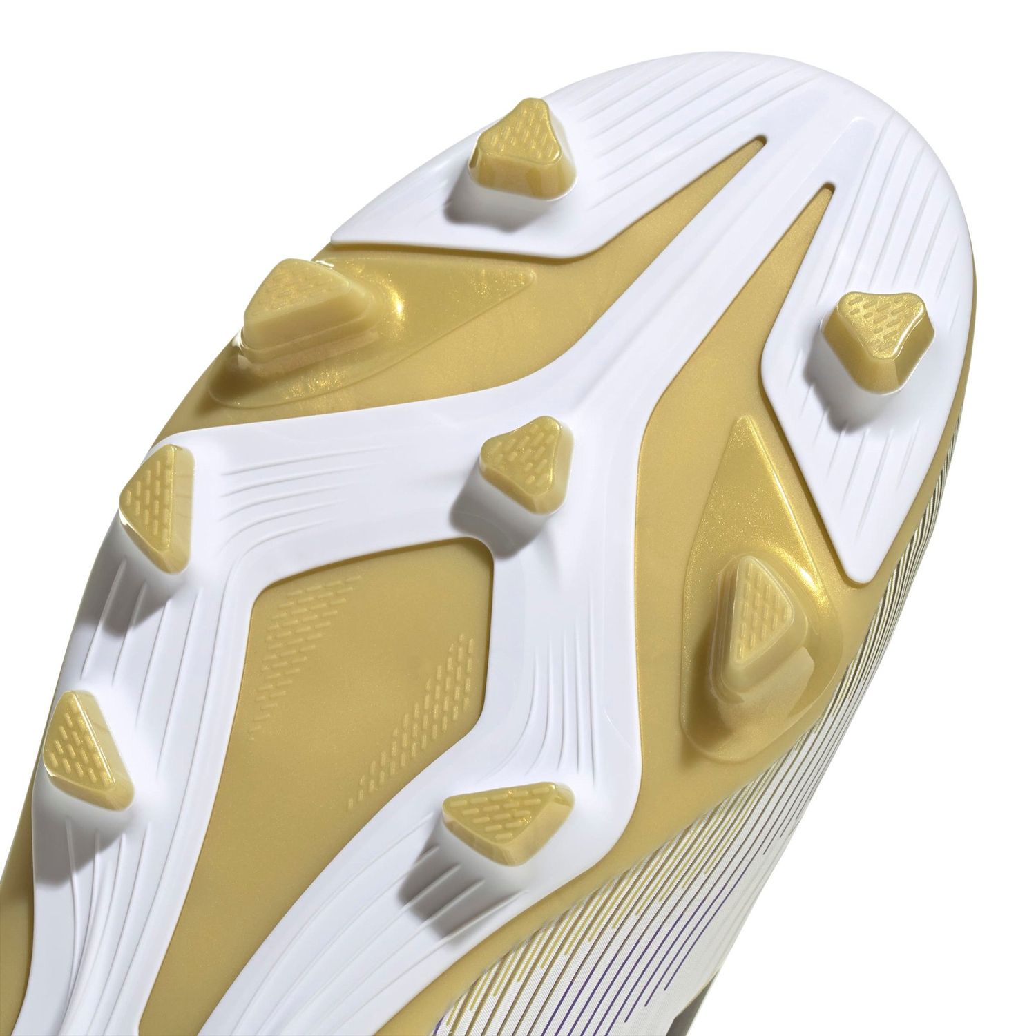 F50 CLUB FG/MG JR (WHITE/BLACK/GOLD)
