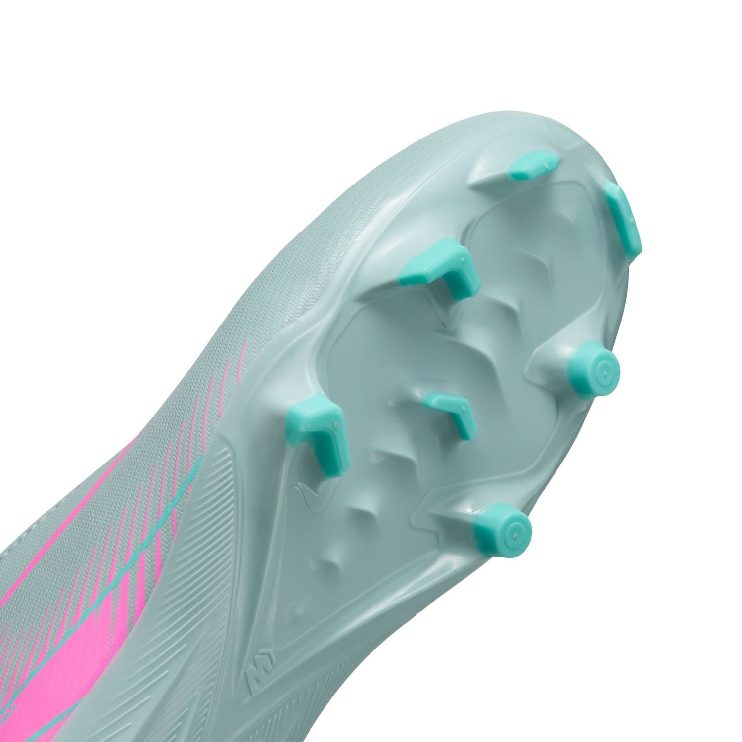 ZOOM MERCURIAL SUPERFLY 10 ACADEMY FG/MG JR (GRAY/PINK)