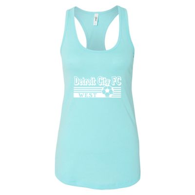 DCFC RACERBACK TANK WOMEN (CANCUN TEAL)