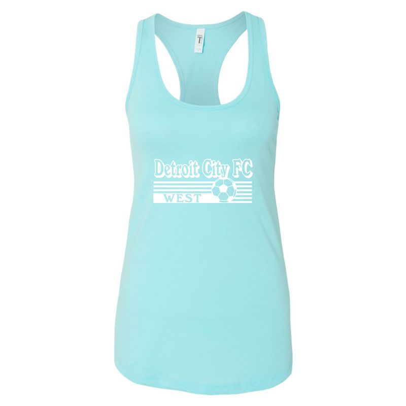 DCFC RACERBACK TANK WOMEN (CANCUN TEAL)