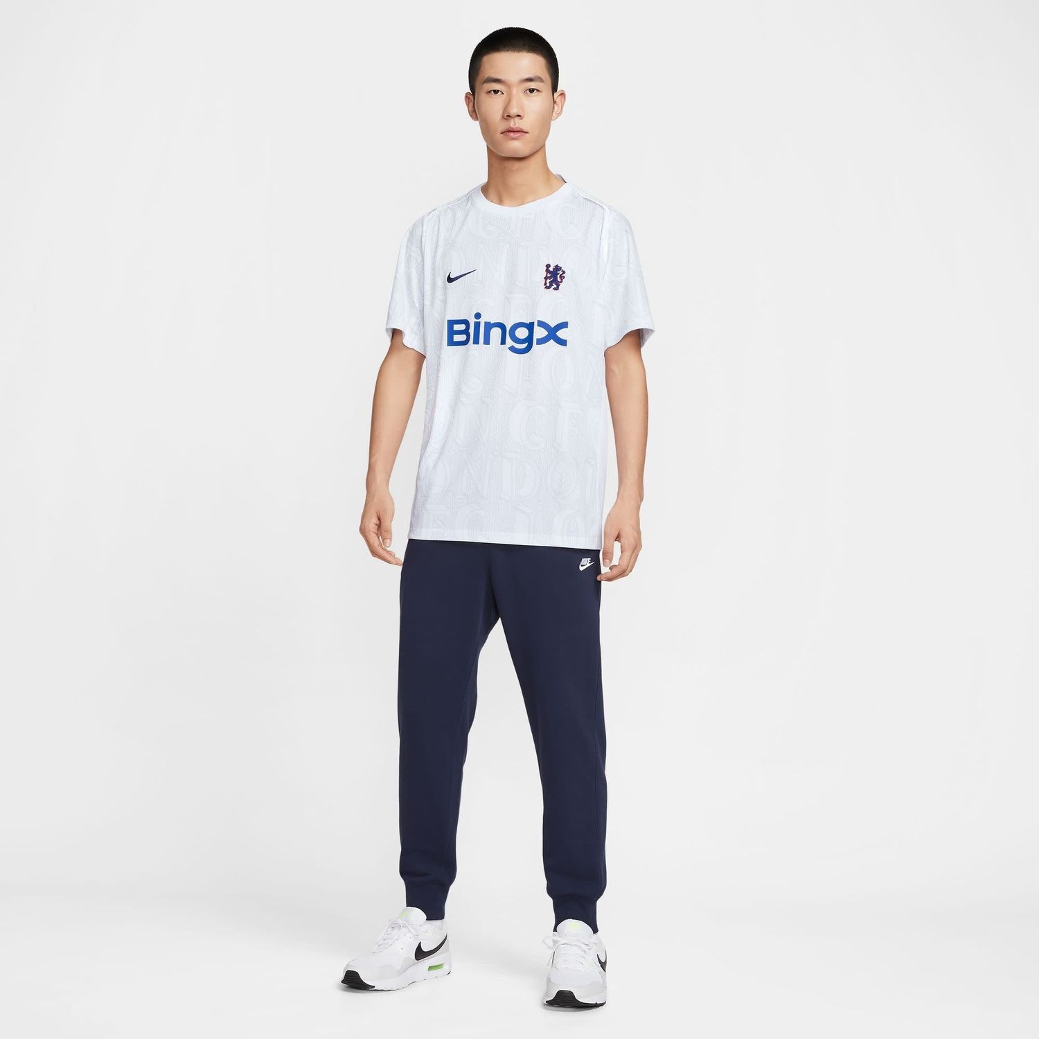 CHELSEA 25/26 ACADEMY PRO PREMATCH JERSEY (WHITE)