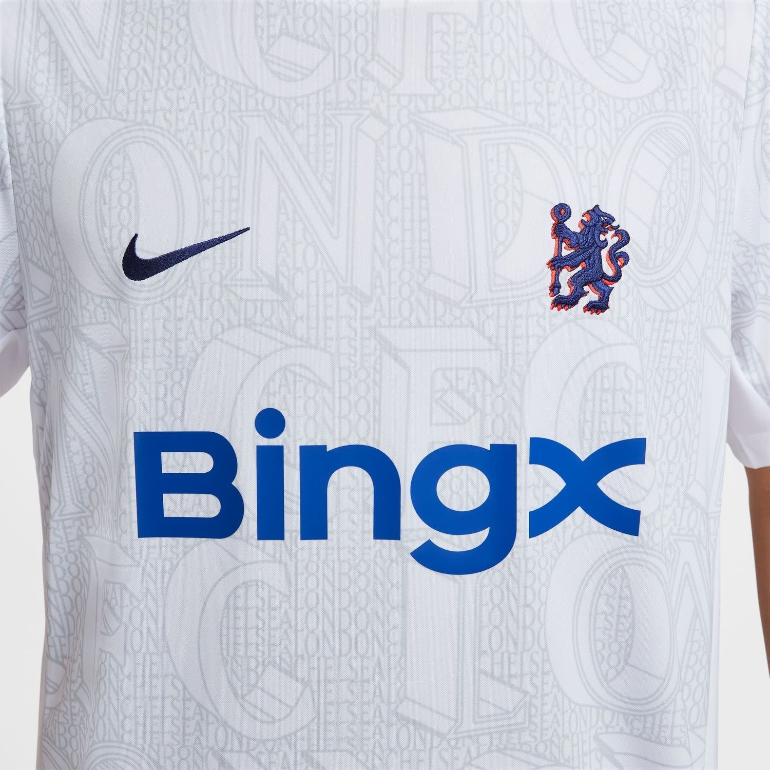 CHELSEA 25/26 ACADEMY PRO PREMATCH JERSEY (WHITE)