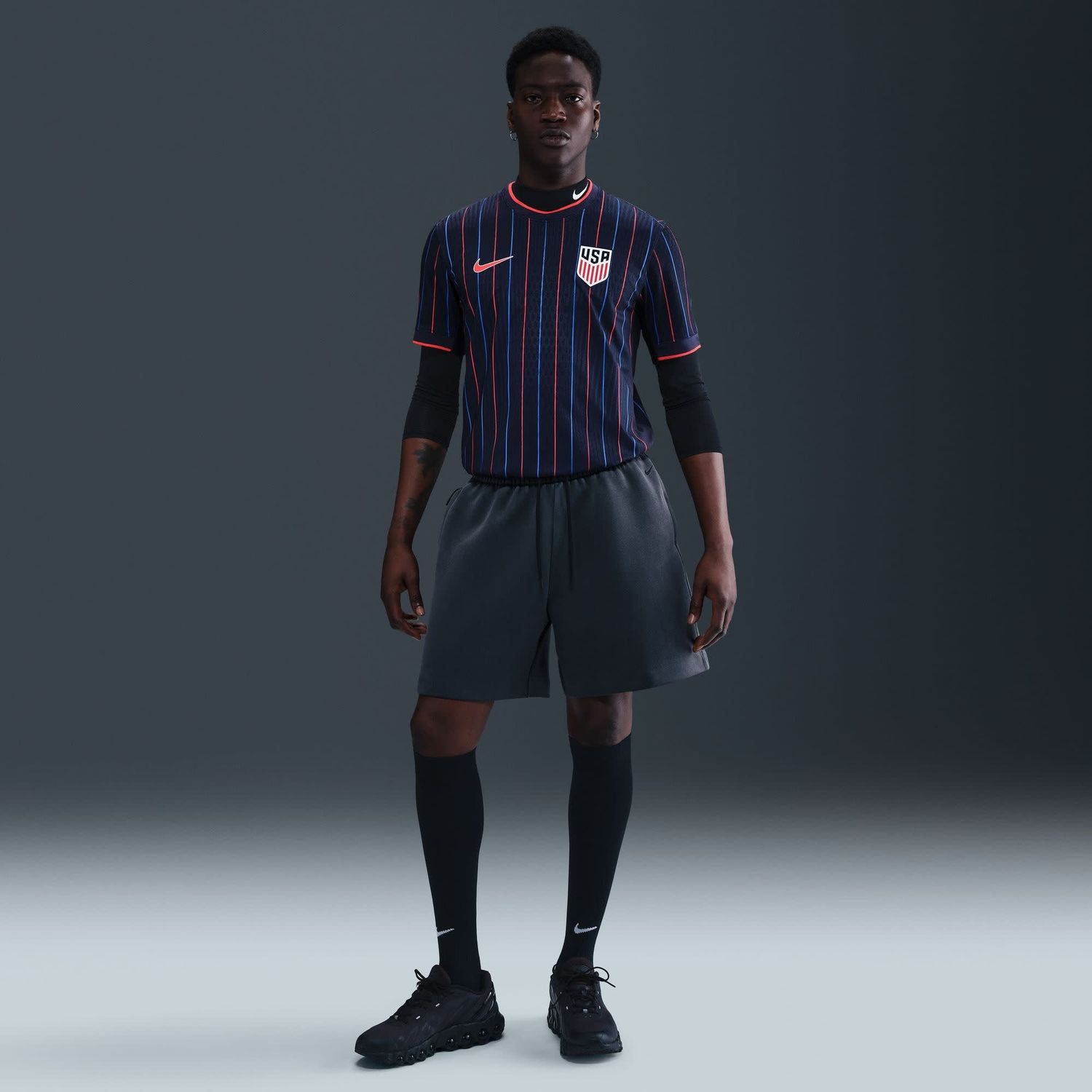 USA 2025 AWAY AUTHENTIC JERSEY (NAVY)