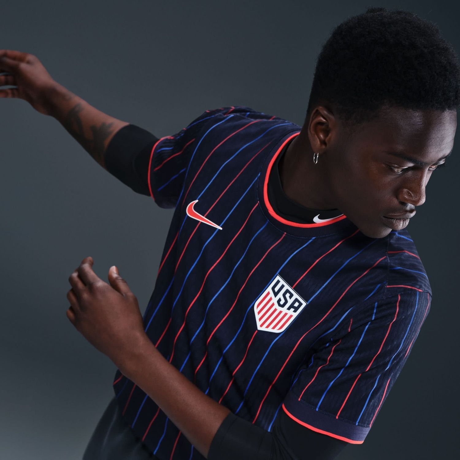 USA 2025 AWAY AUTHENTIC JERSEY (NAVY)