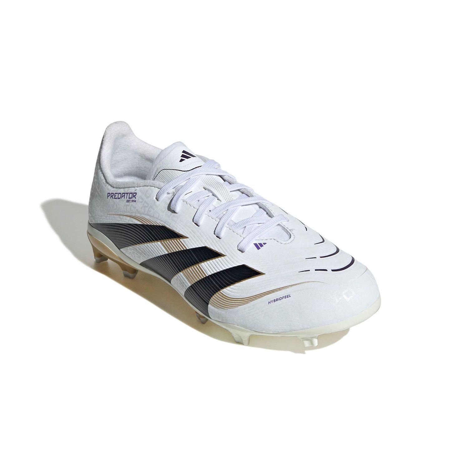 PREDATOR LEAGUE 25 FG JR (WHITE/GOLD/BLACK)