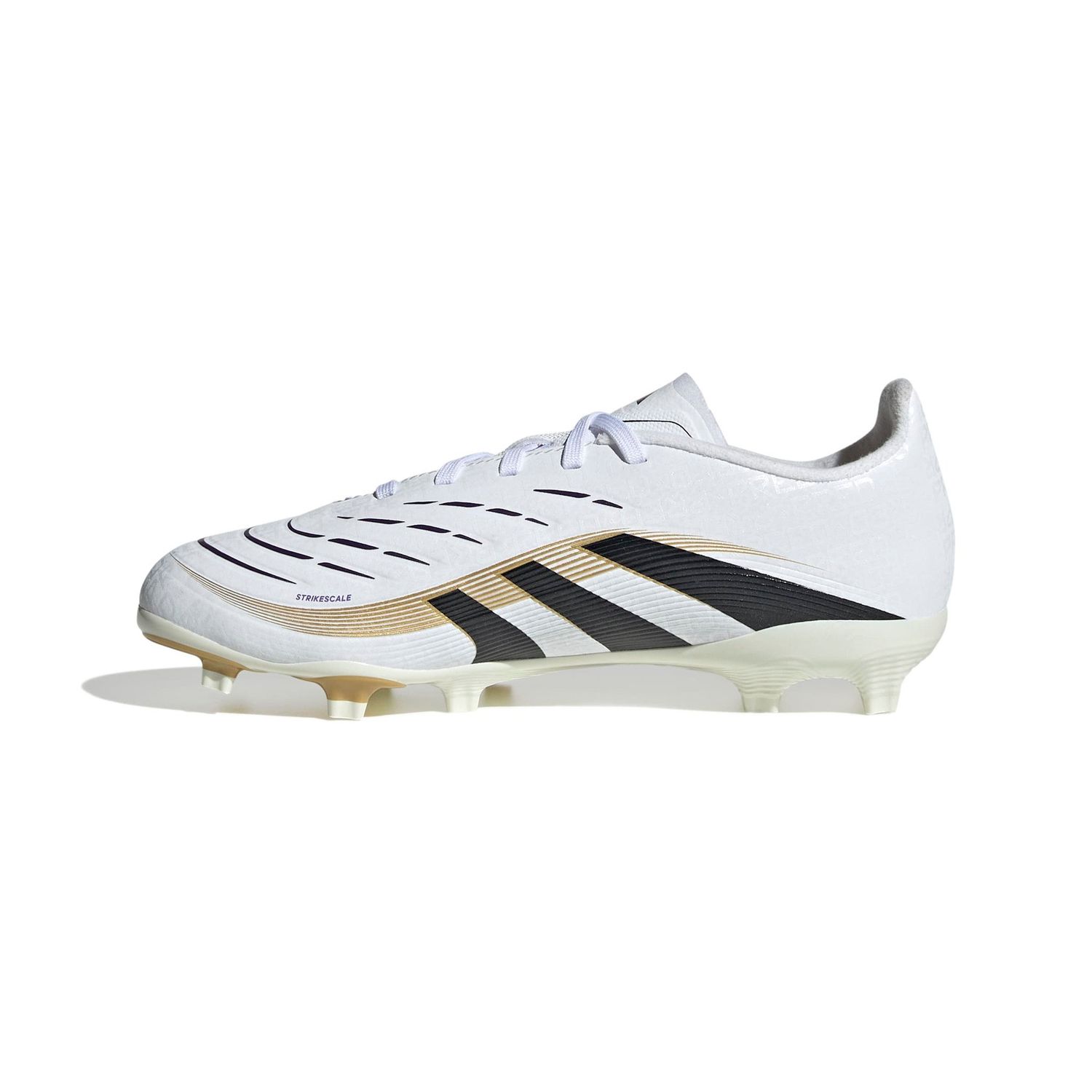 PREDATOR LEAGUE 25 FG JR (WHITE/GOLD/BLACK)