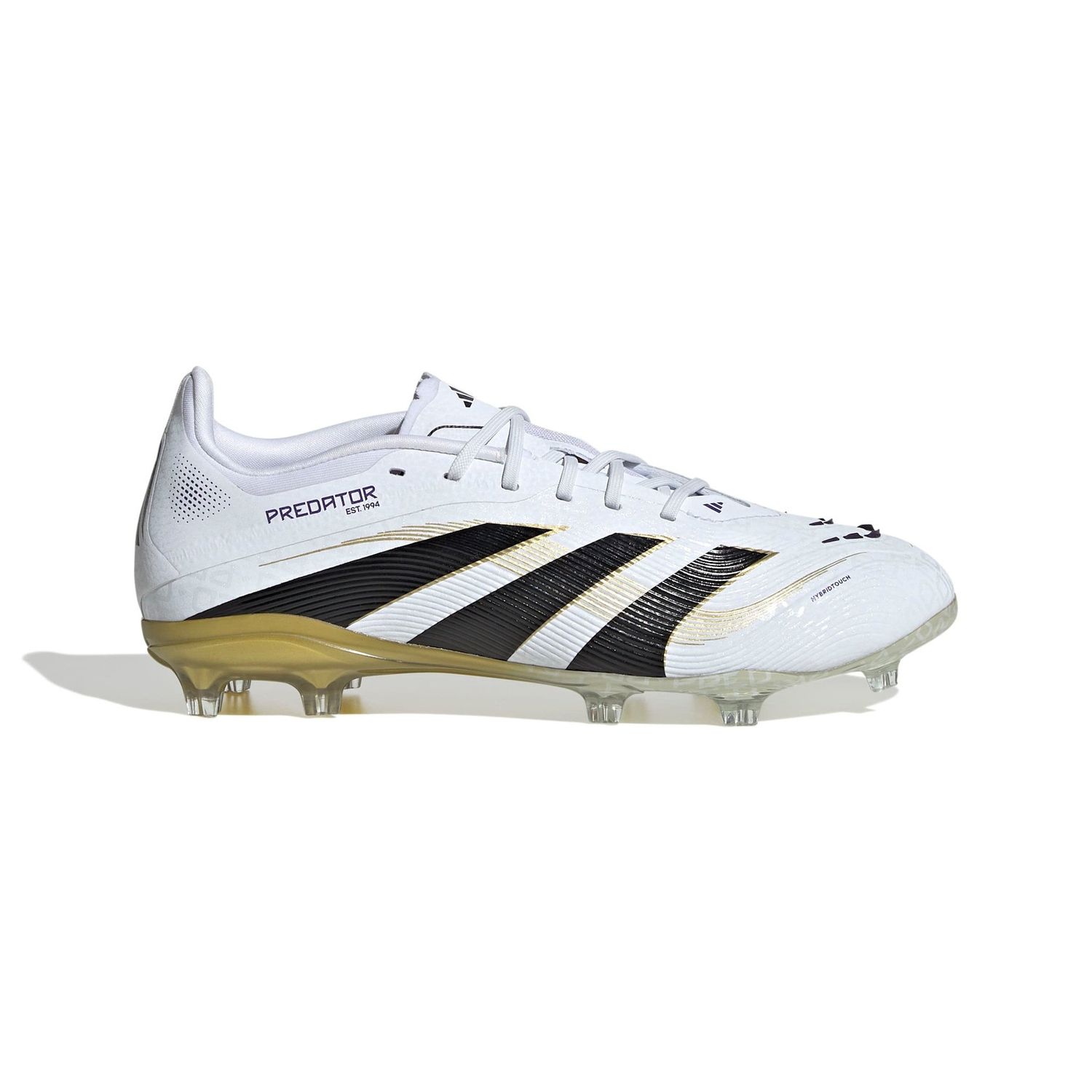 PREDATOR ELITE 25 FG JR (WHITE/GOLD/BLACK)
