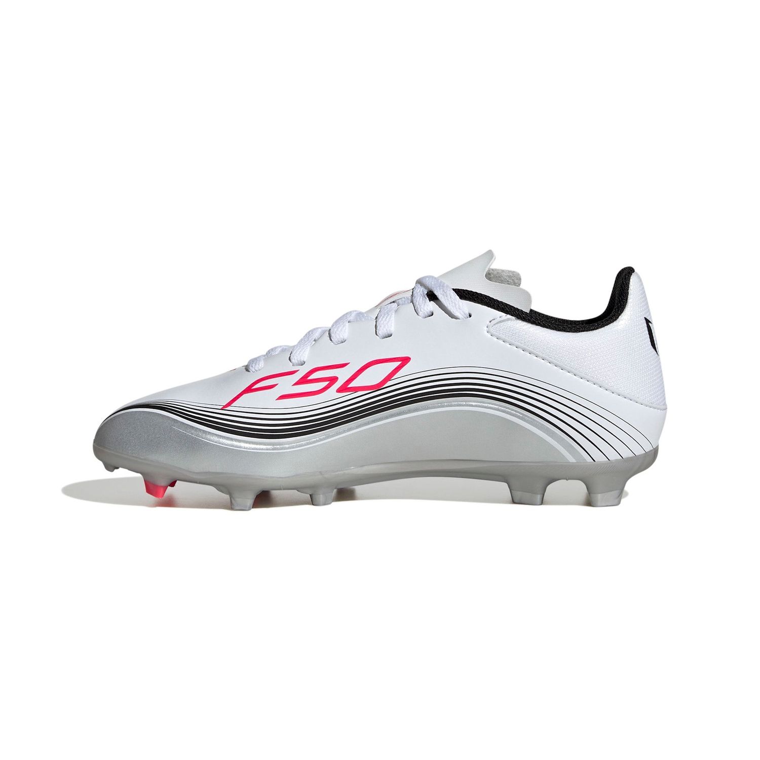 F50 LEAGUE MESSI FG JR (WHITE/RED)