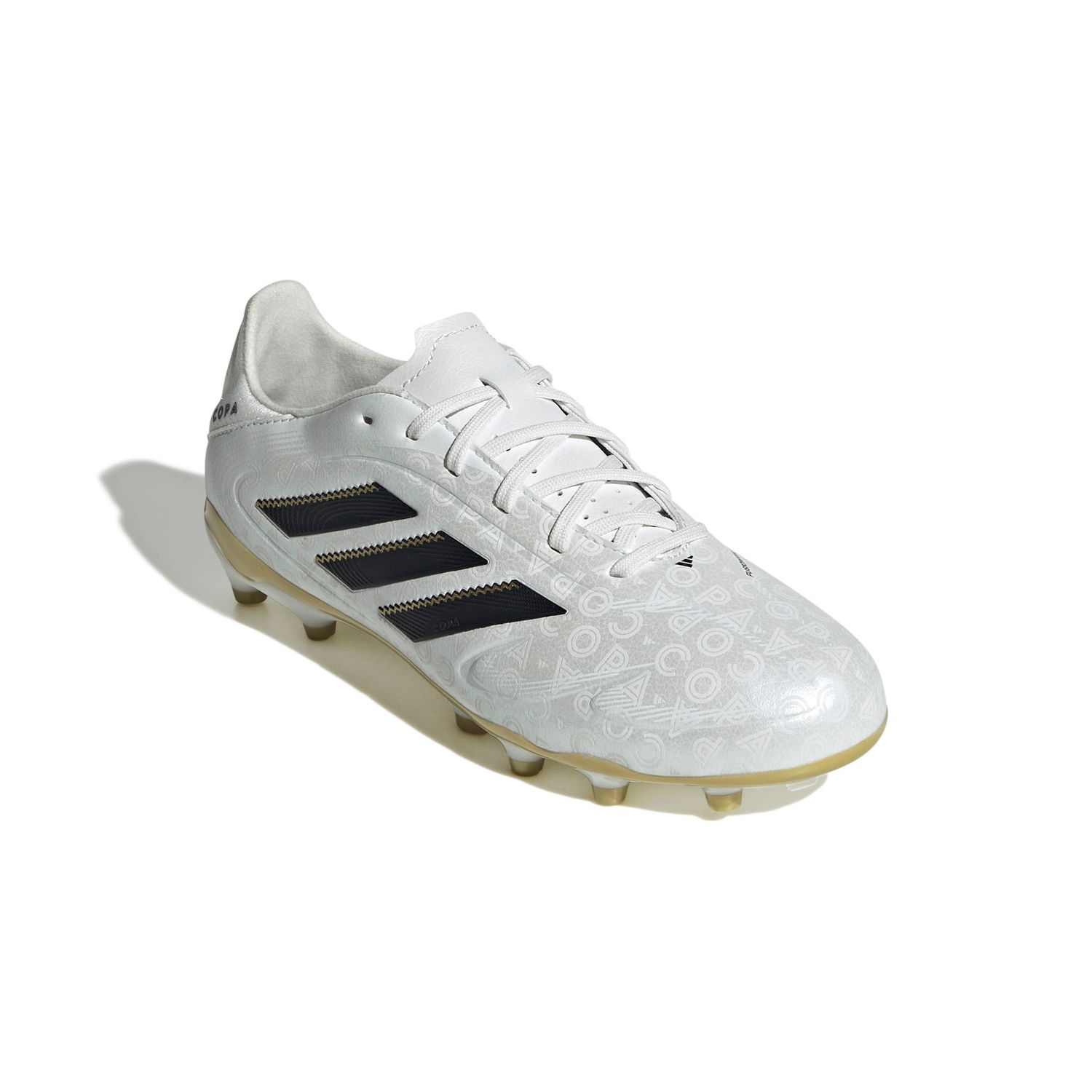 COPA PURE III LEAGUE FG JR (WHITE/BLACK/GOLD)