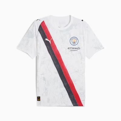 MANCHESTER CITY 2025 KIDSUPER JERSEY (WHITE)
