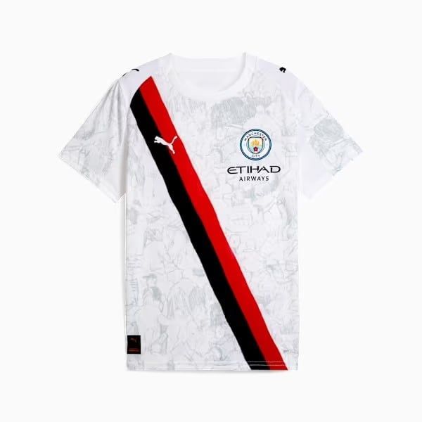 MANCHESTER CITY 2025 KIDSUPER JERSEY YOUTH (WHITE)
