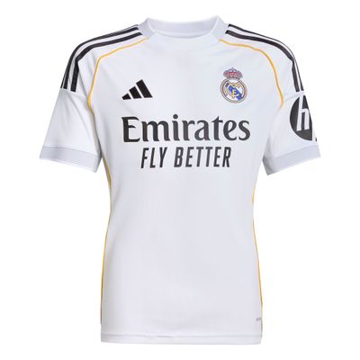REAL MADRID 25/26 HOME JERSEY YOUTH (WHITE)