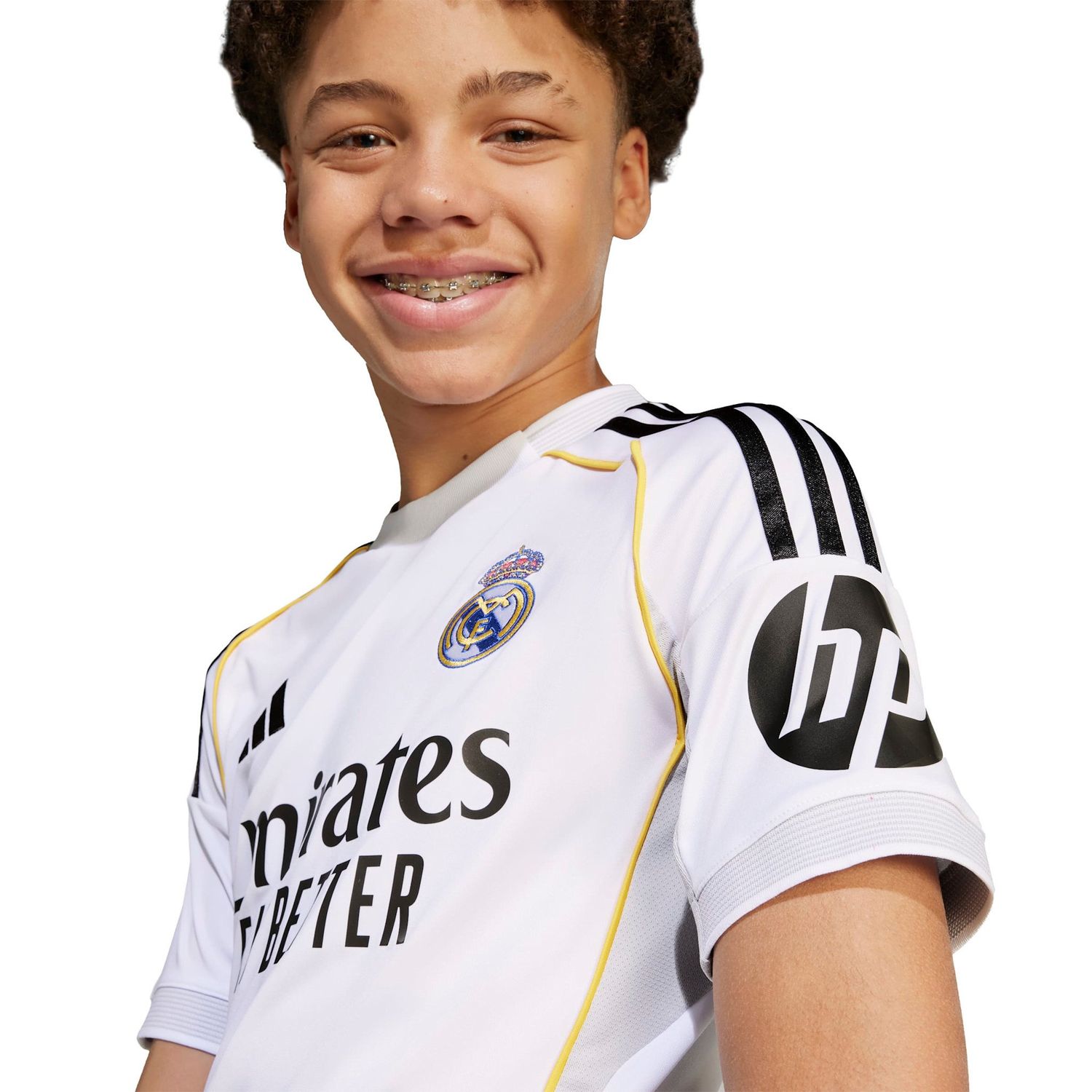 REAL MADRID 25/26 HOME JERSEY YOUTH (WHITE)