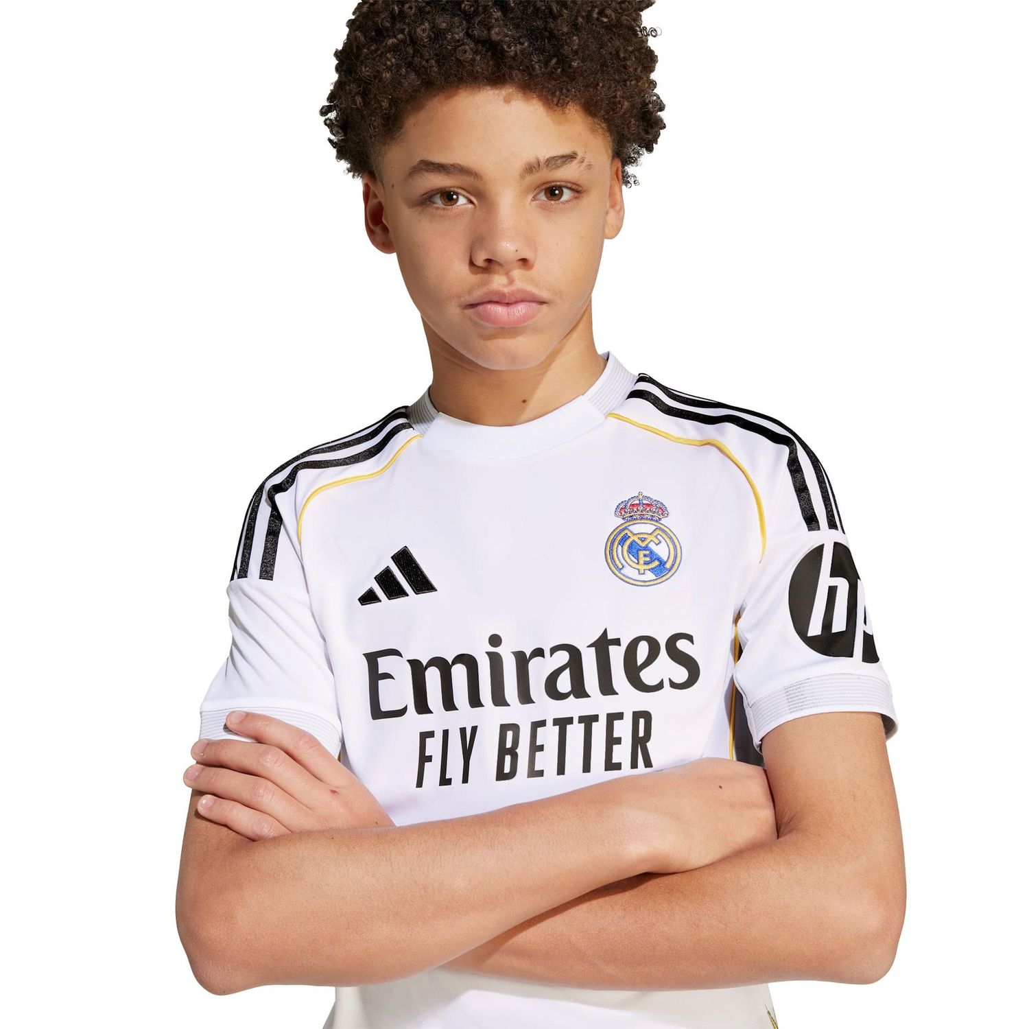REAL MADRID 25/26 HOME JERSEY YOUTH (WHITE)