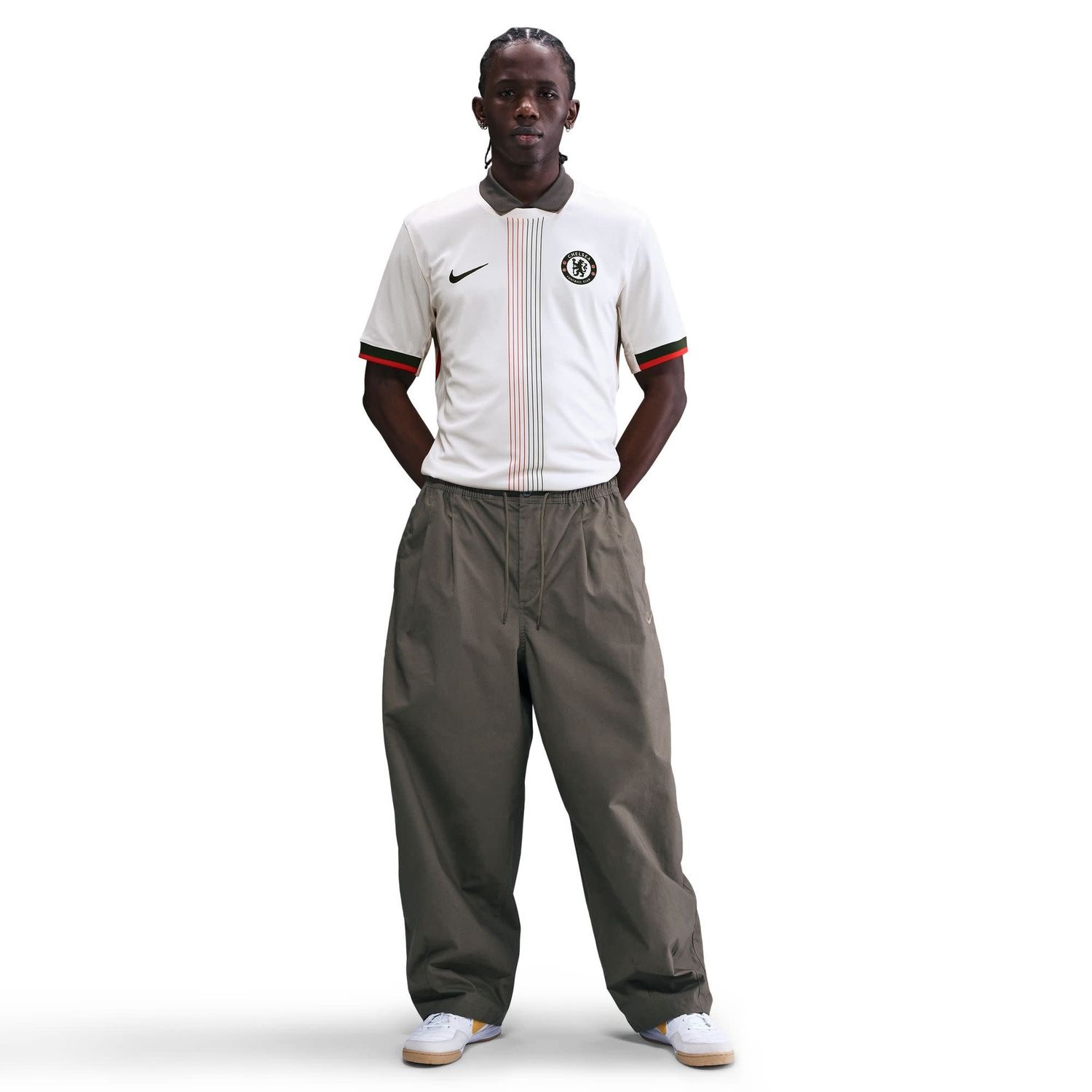 CHELSEA 25/26 AWAY JERSEY (GRAY/GREEN/RED)