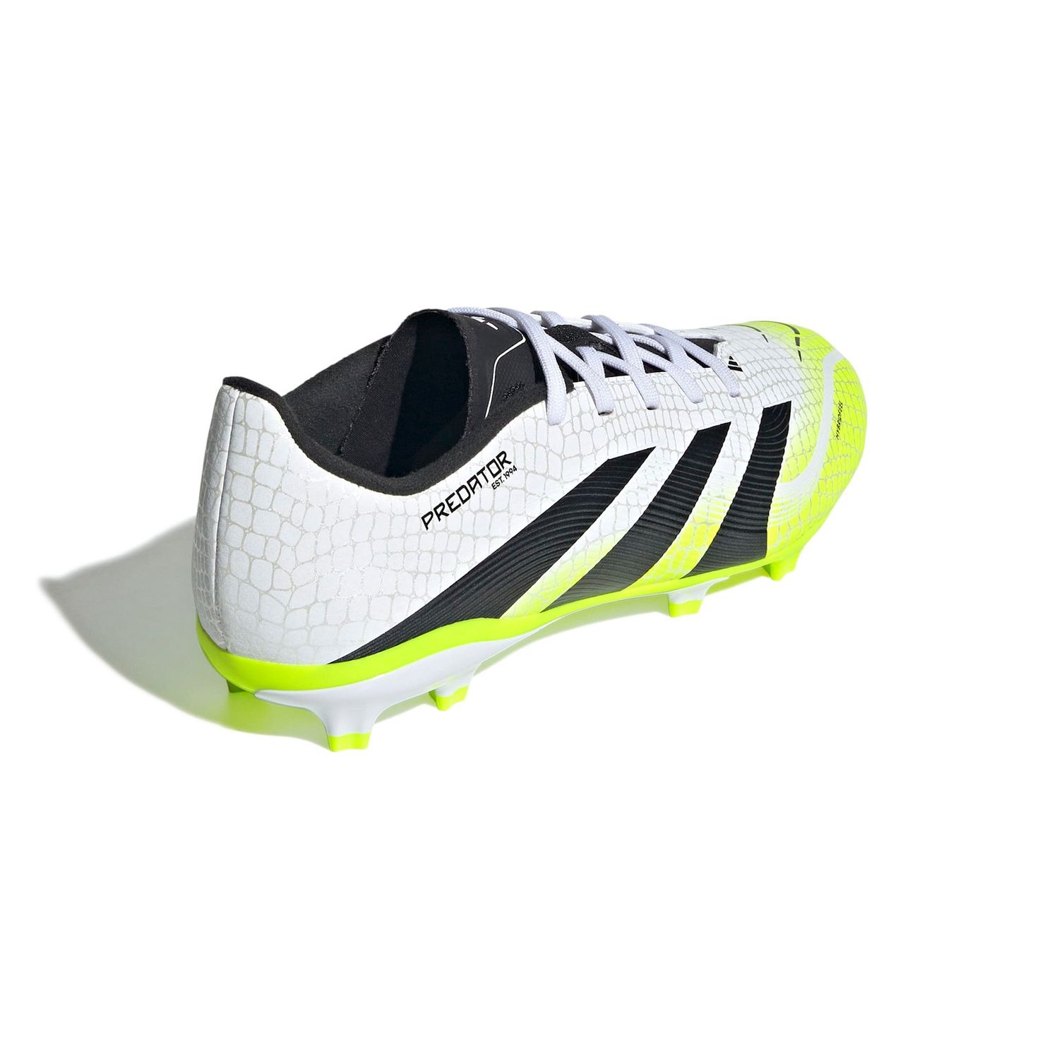 PREDATOR LEAGUE 25 FG JR (WHITE/VOLT/BLACK)