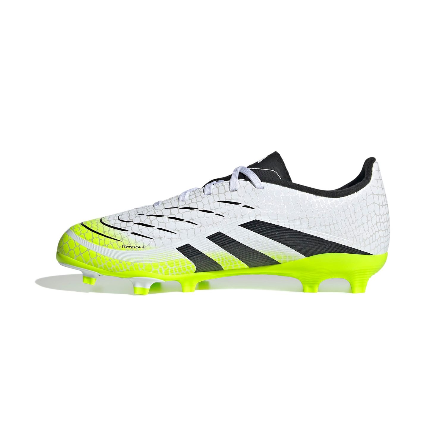 PREDATOR LEAGUE 25 FG JR (WHITE/VOLT/BLACK)