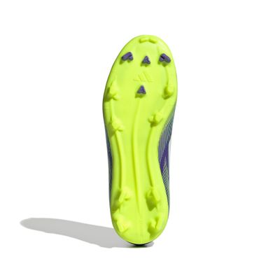 F50 LEAGUE FG/MG JR (PURPLE/VOLT)