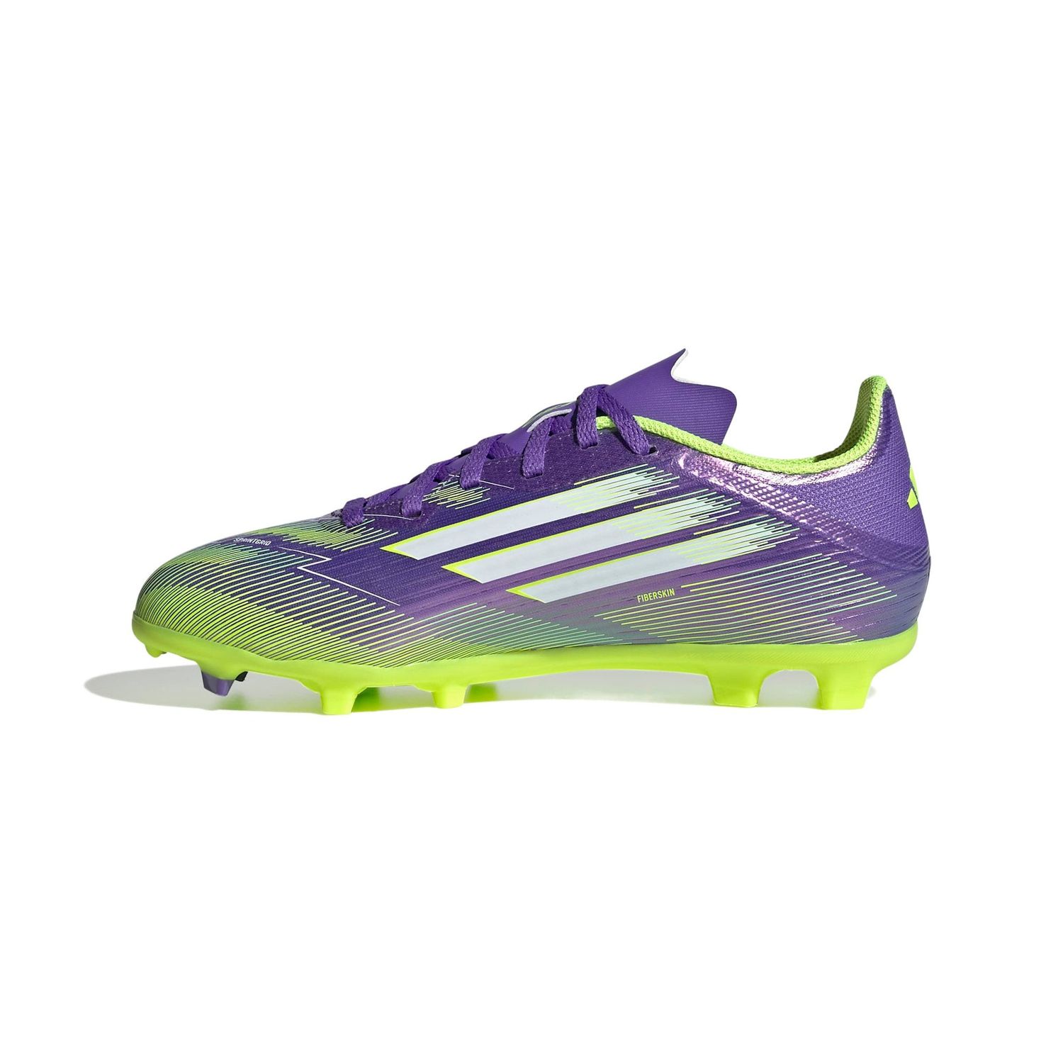 F50 LEAGUE FG/MG JR (PURPLE/VOLT)