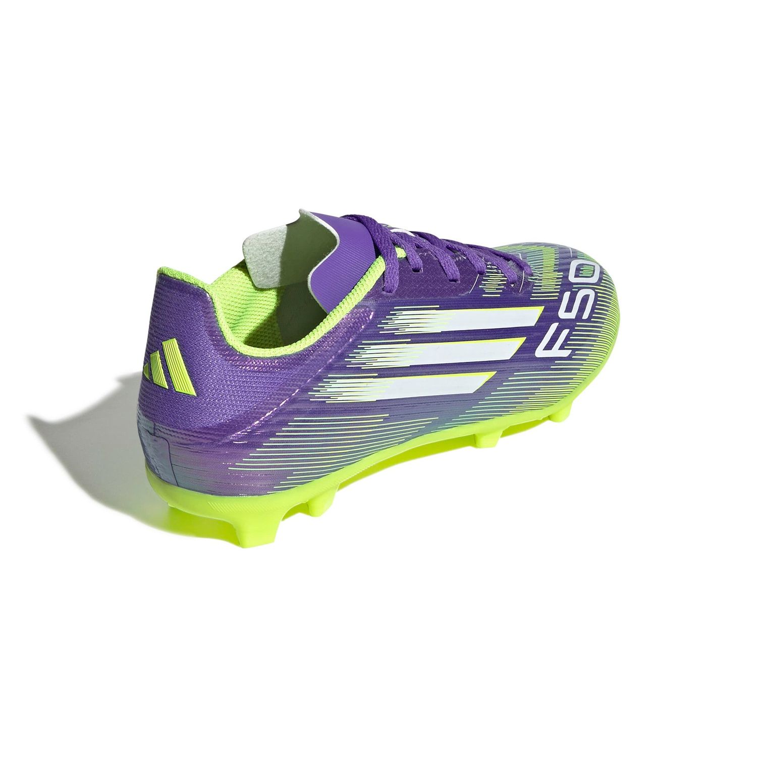 F50 LEAGUE FG/MG JR (PURPLE/VOLT)