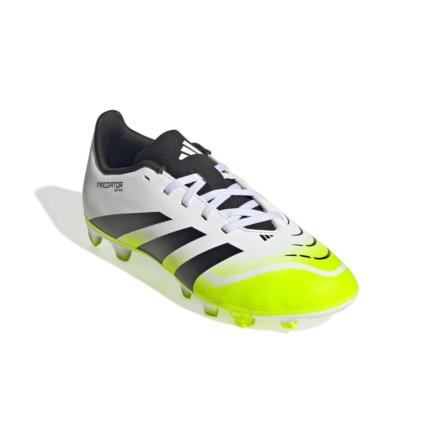 PREDATOR CLUB 25 FG/MG JR (WHITE/LIME/BLACK)
