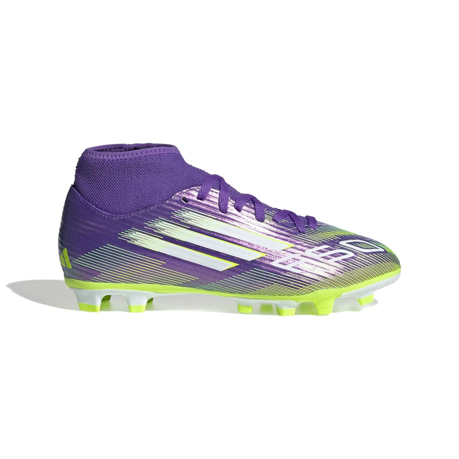 F50 CLUB MID FG/MG JR (PURPLE/VOLT)