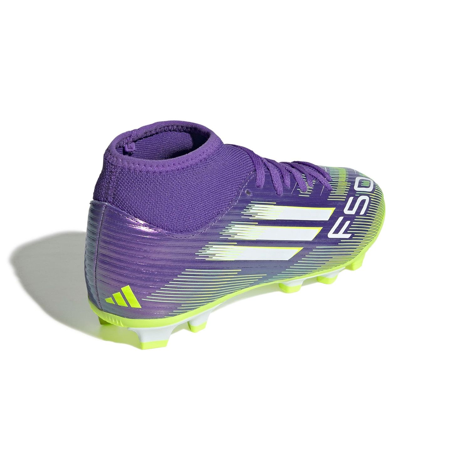 F50 CLUB MID FG/MG JR (PURPLE/VOLT)