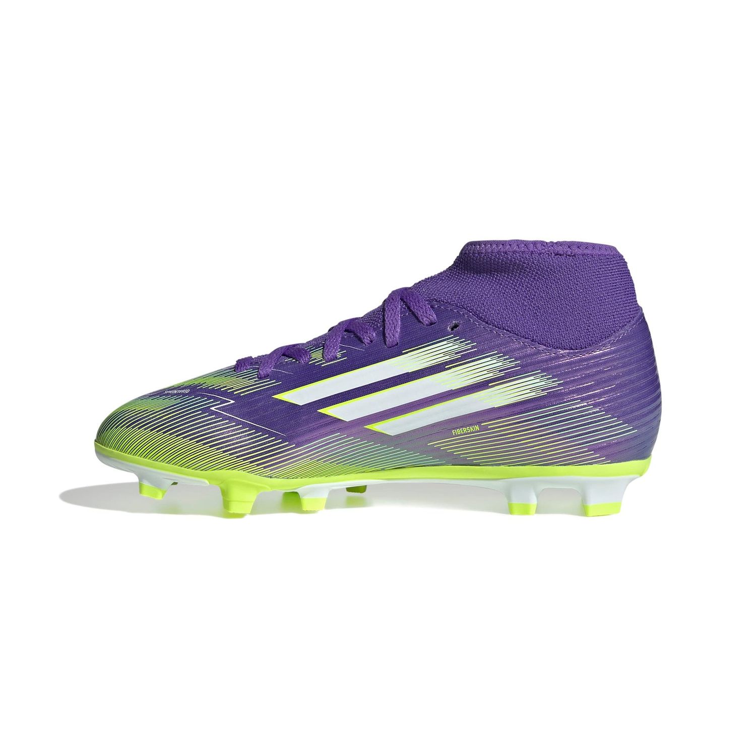F50 CLUB MID FG/MG JR (PURPLE/VOLT)