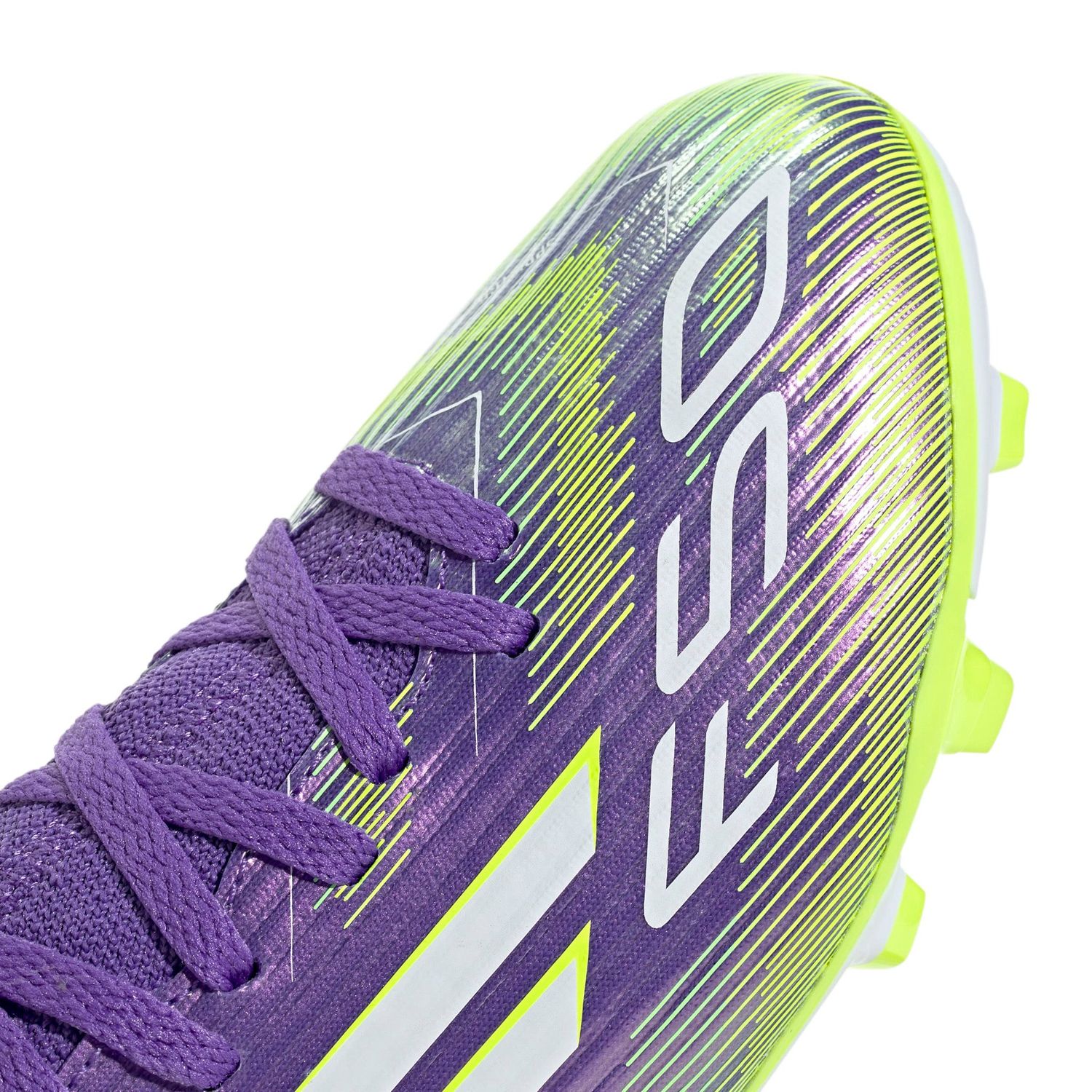 F50 CLUB MID FG/MG JR (PURPLE/VOLT)