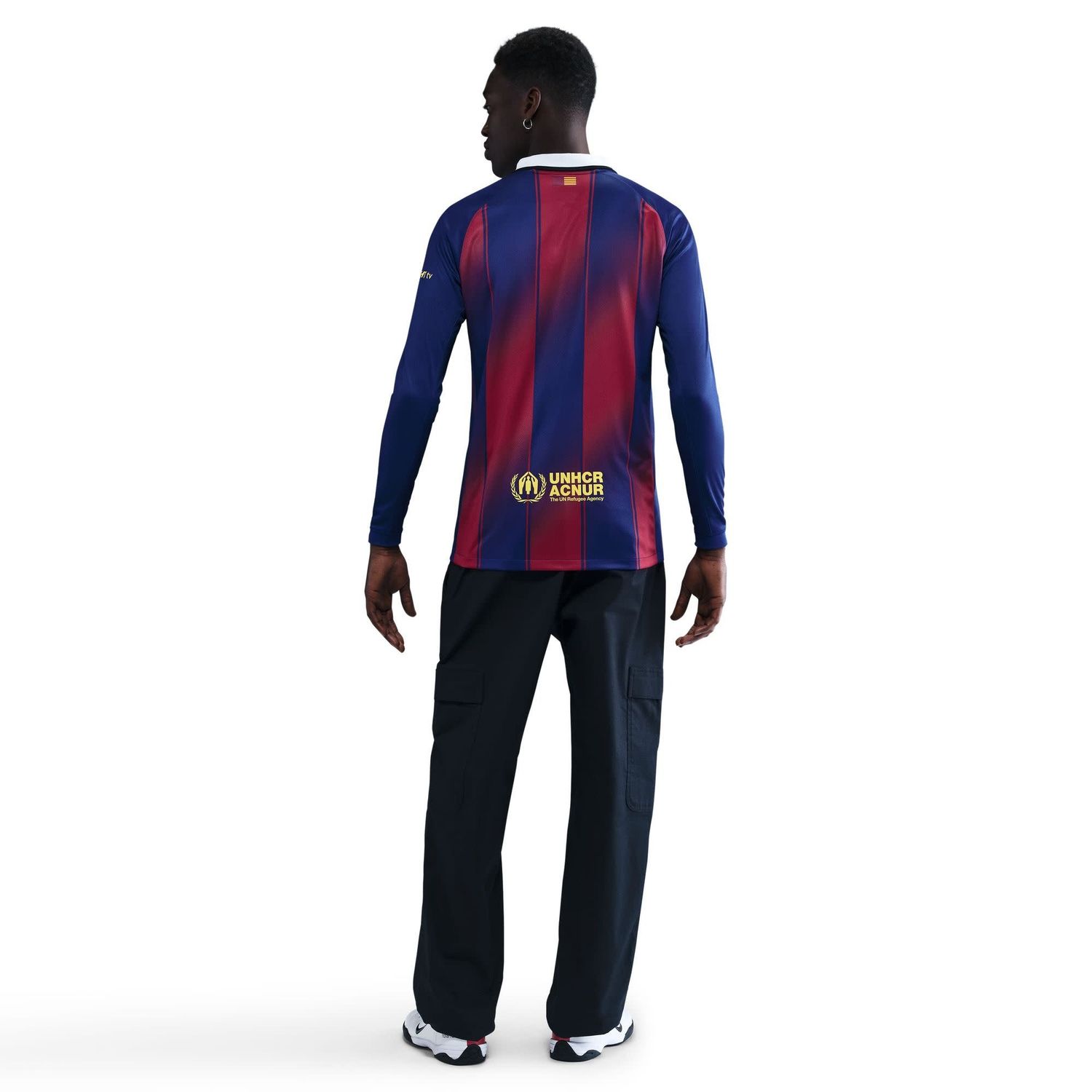FC BARCELONA 25/26 LS HOME JERSEY (BLUE/RED)