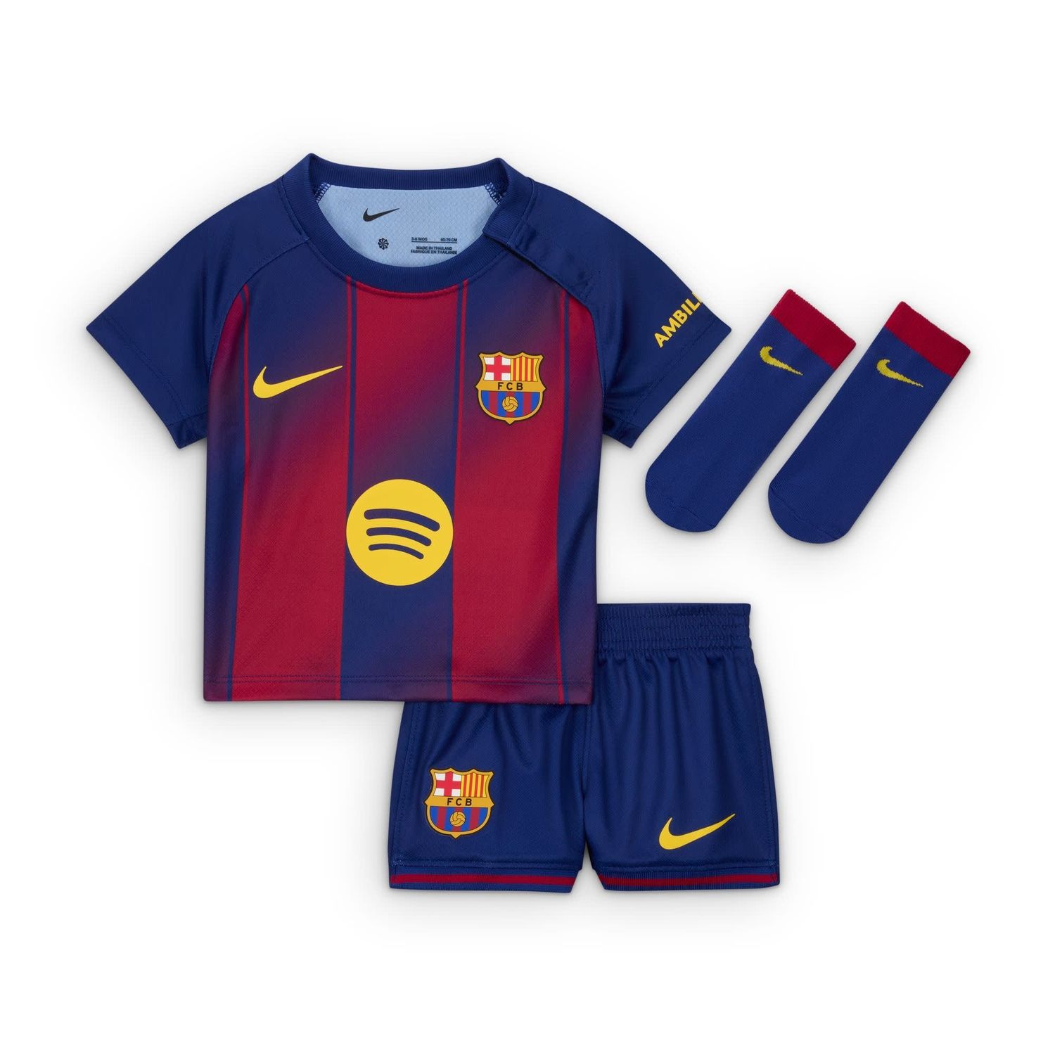 FC BARCELONA 25/26 HOME KIT INFANT (BLUE/RED)