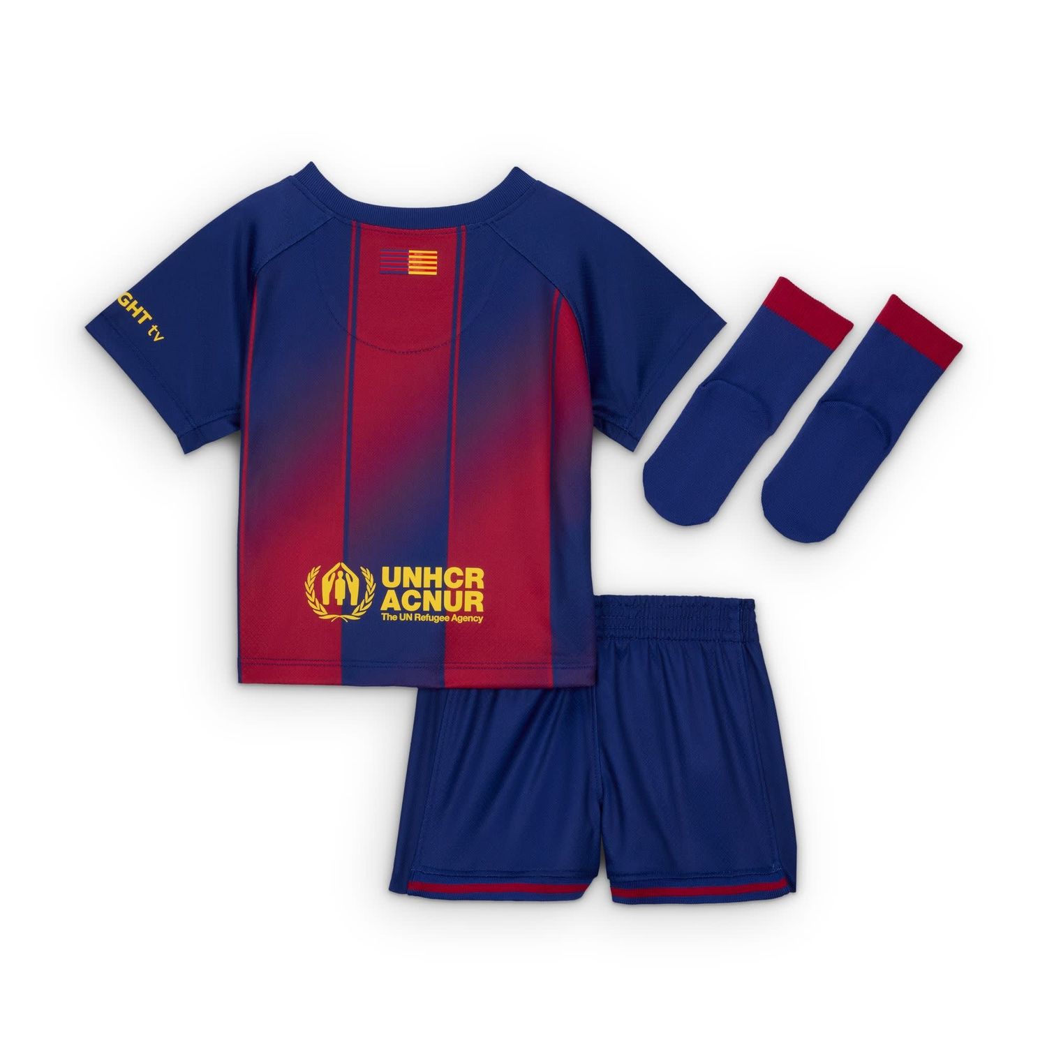 FC BARCELONA 25/26 HOME KIT INFANT (BLUE/RED)
