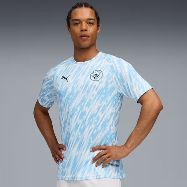 MANCHESTER CITY 25/26 TRAINING JERSEY (BLUE/WHITE)