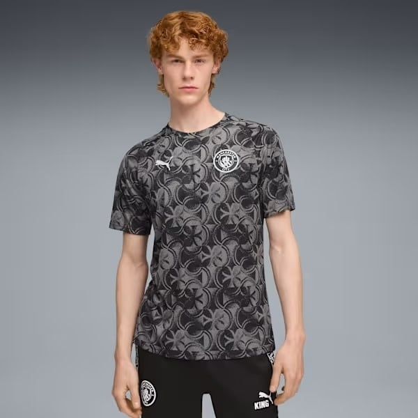 MANCHESTER CITY 25/26 TRAINING JERSEY (BLACK/GREY)