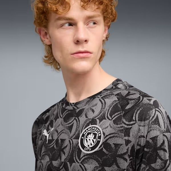 MANCHESTER CITY 25/26 TRAINING JERSEY (BLACK/GREY)