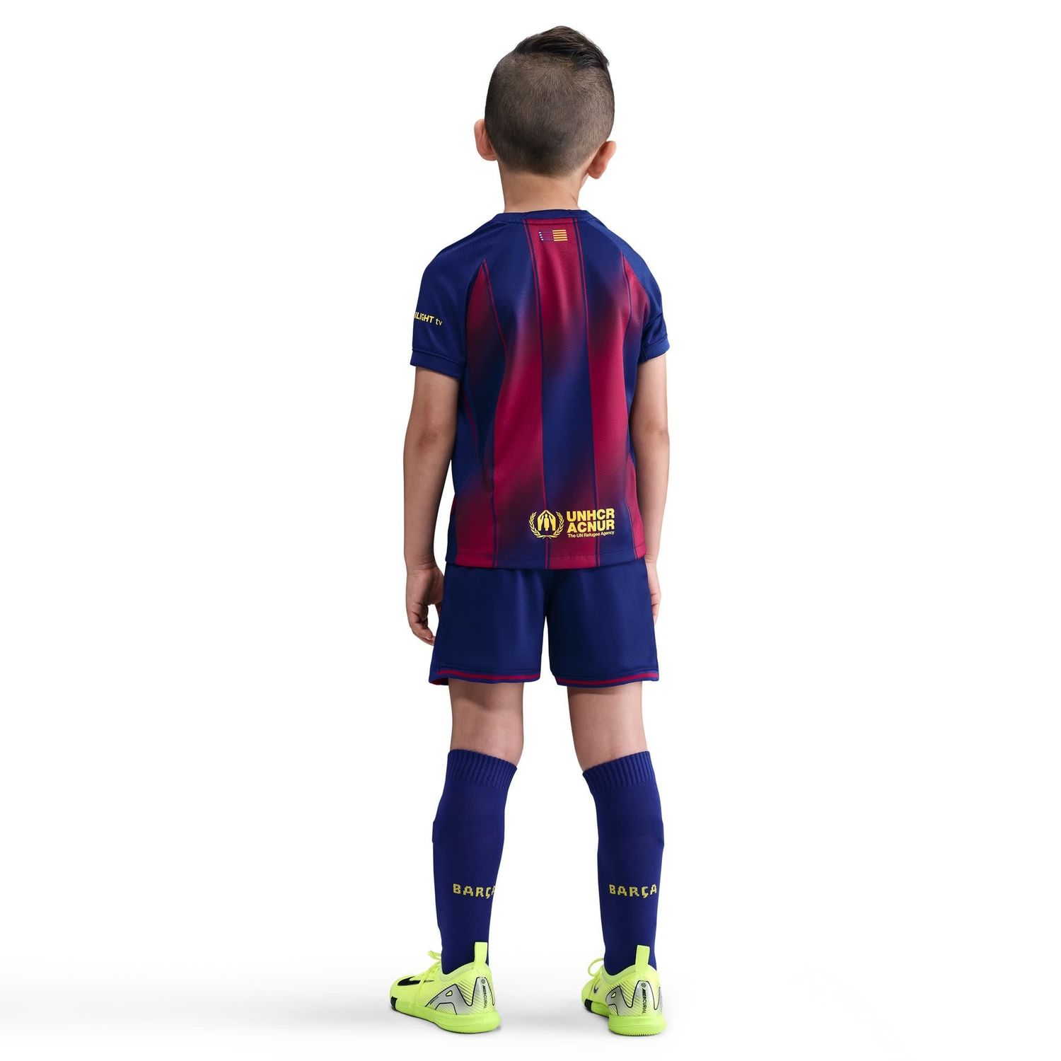 FC BARCELONA 25/26 HOME KIT CHILD (BLUE/RED)