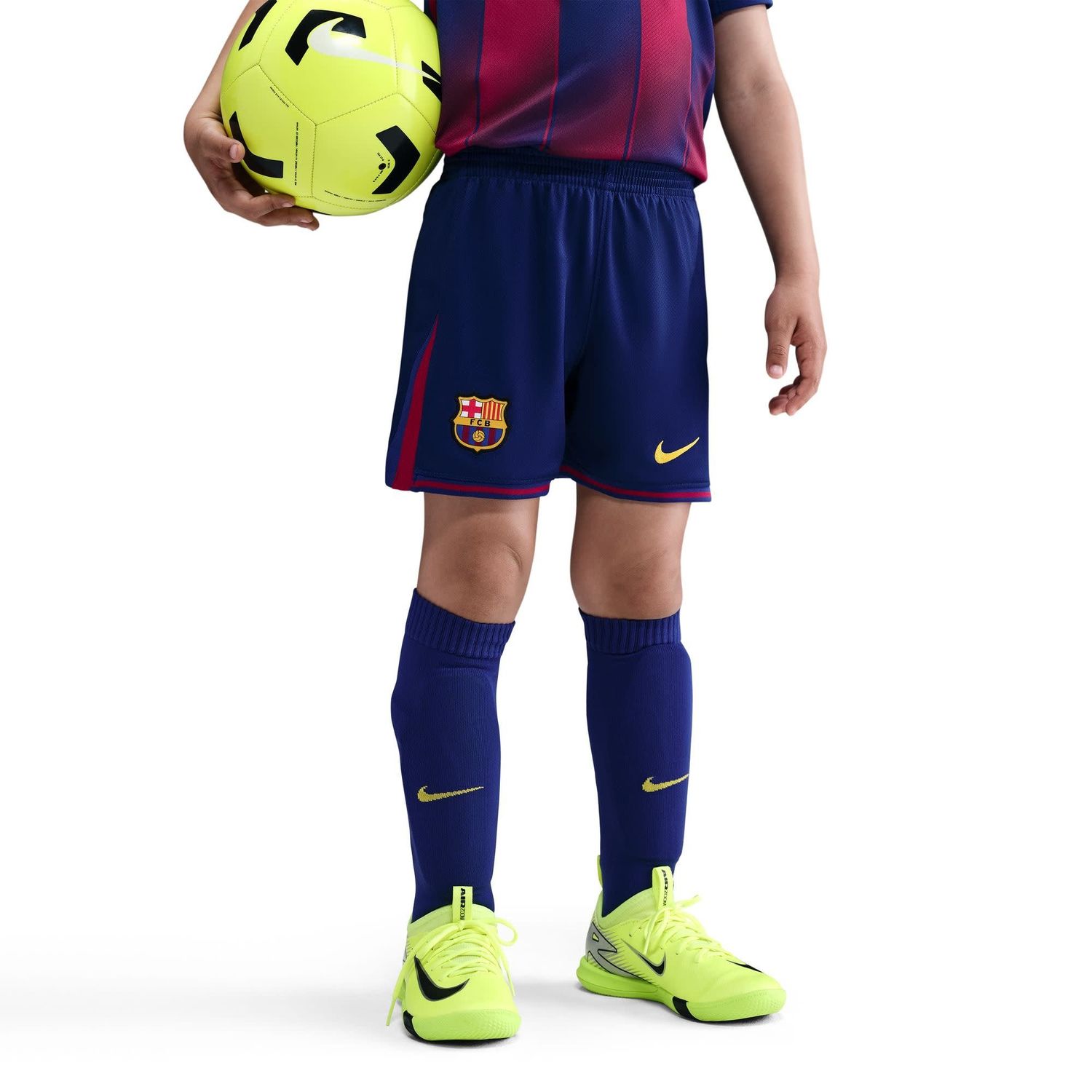 FC BARCELONA 25/26 HOME KIT CHILD (BLUE/RED)